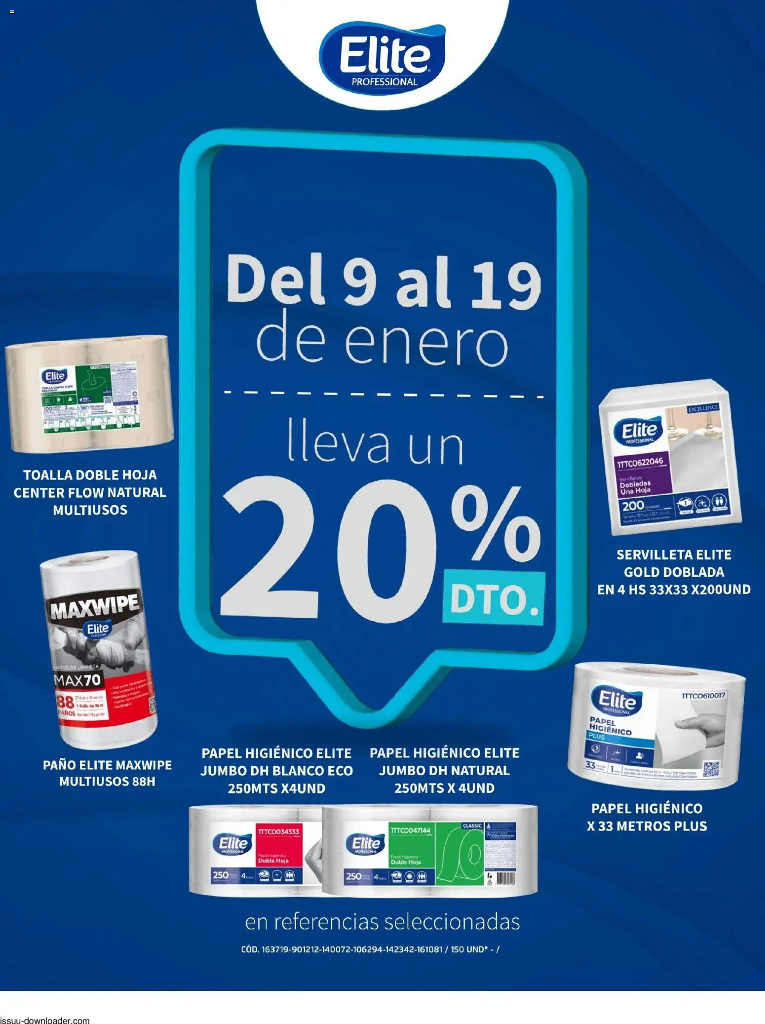 Makro revista - valida desde el 09.01.2026 | Página: 11 | Productos: Servilletas, Toalla, Papel higiénico