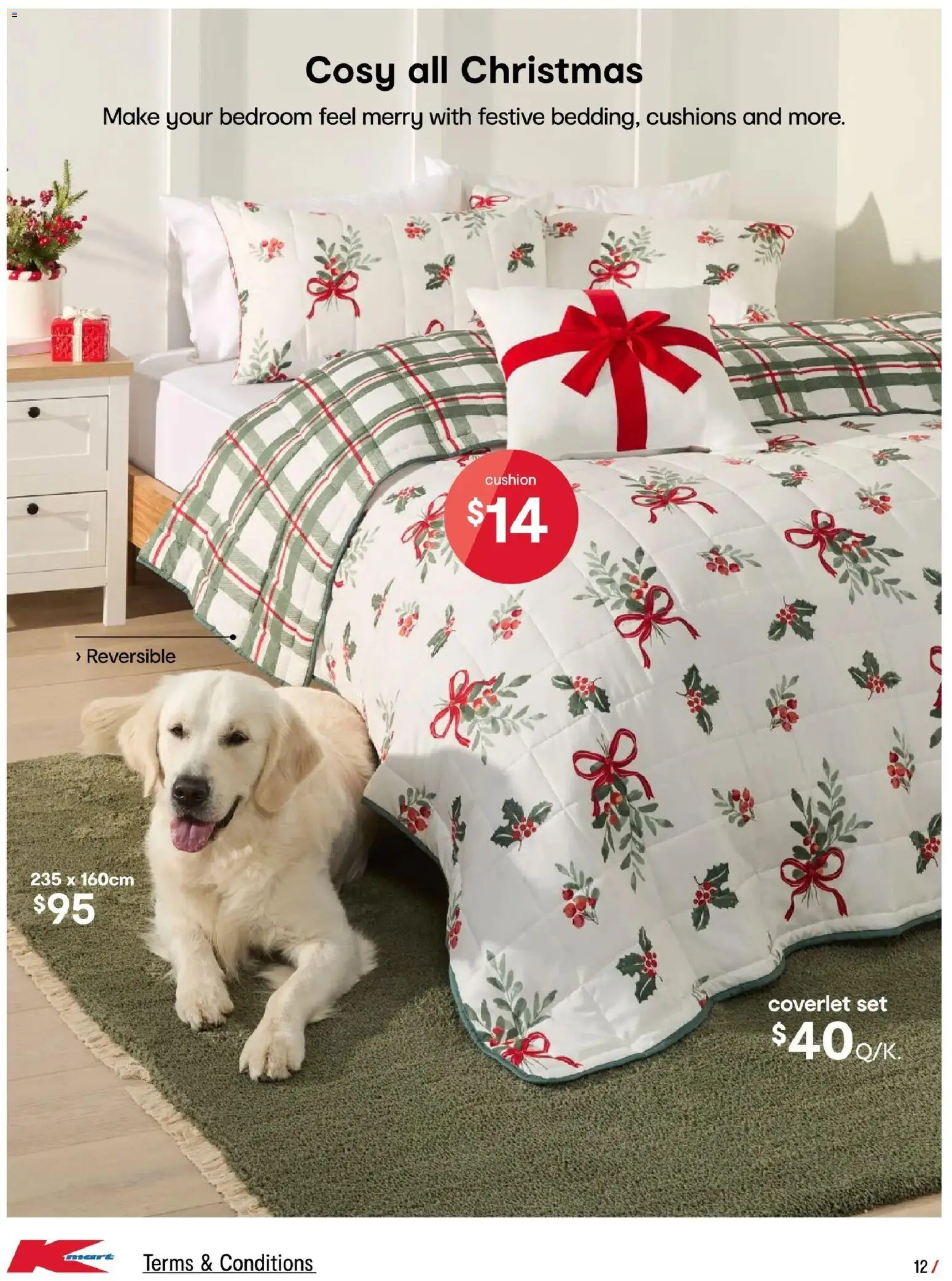 Kmart catalogue - valid from 04.12.2025 | Page: 12 | Products: Cushion