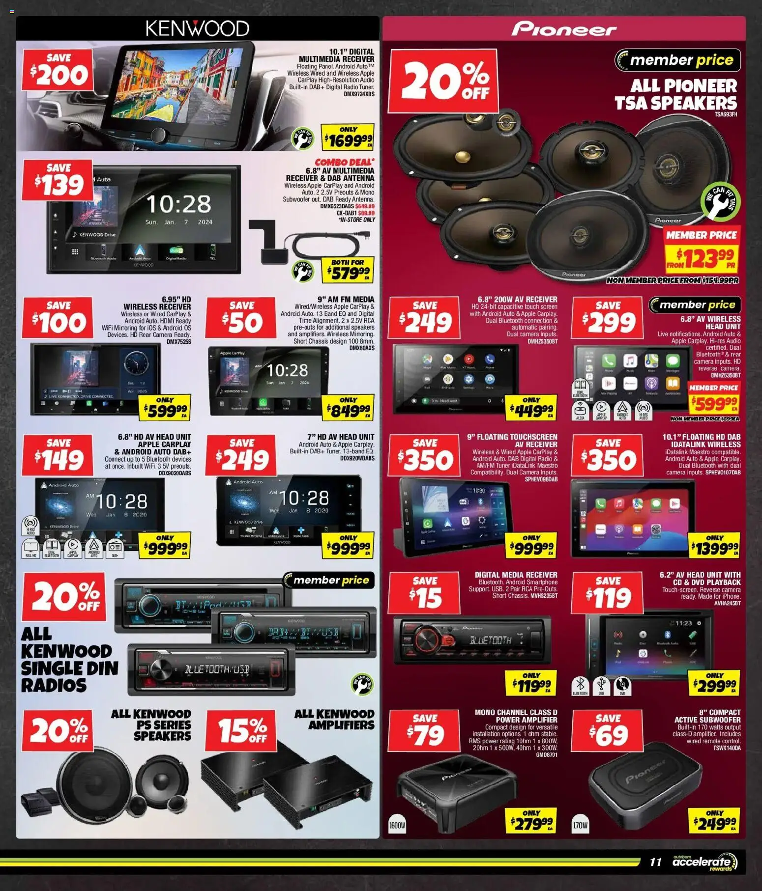 Autobarn catalogue - valid from 22.10.2025 | Page: 11 | Products: Amplifier, Antenna, Digital, Smartphone