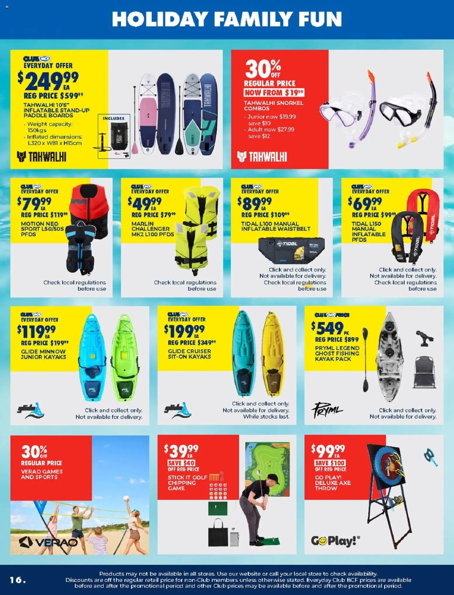 BCF catalogue - valid from 07.04.2026 | Page: 16 | Products: Axe, Game, Weight