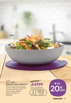 Vista previa Tupperware Folleto válido desde el 26.02.2026 | Página: 50