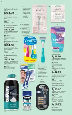 Catálogo Leonisa válido desde 15.07.2025 | Página: 58 | Productos: Espuma de afeitar, Té, Maquina de afeitar, Perfume