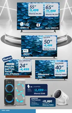 Vista previa de Sam's Club catálogo, nuevo folleto de la tienda, válido en México a partir del 07.01.2026 | Página: 28 | Productos: Proyector, Audio, Bocina, Video