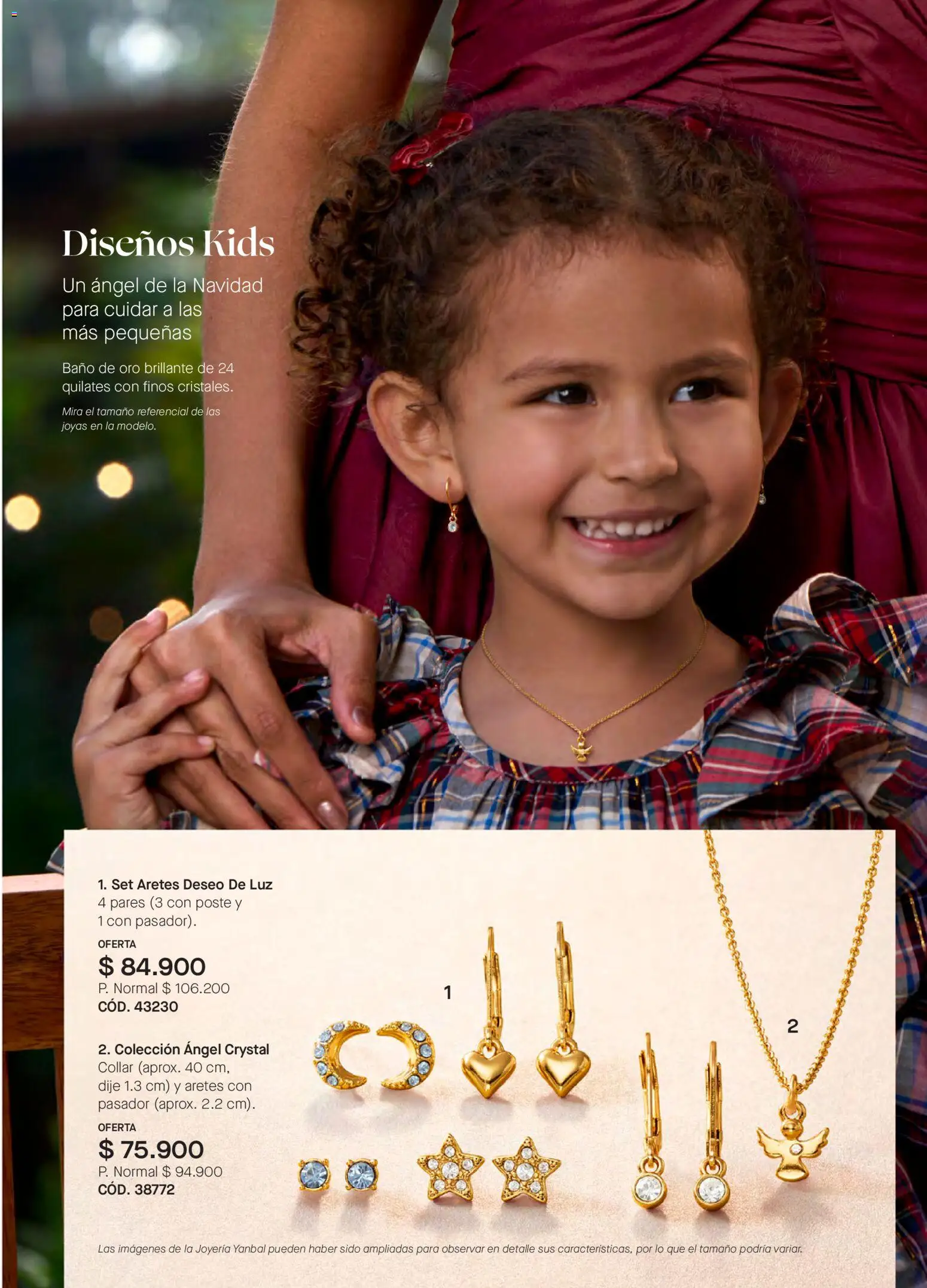 Yanbal revista - valida desde el 08.11.2025 | Página: 127 | Productos: Aretes, Baño, Collar, Dije