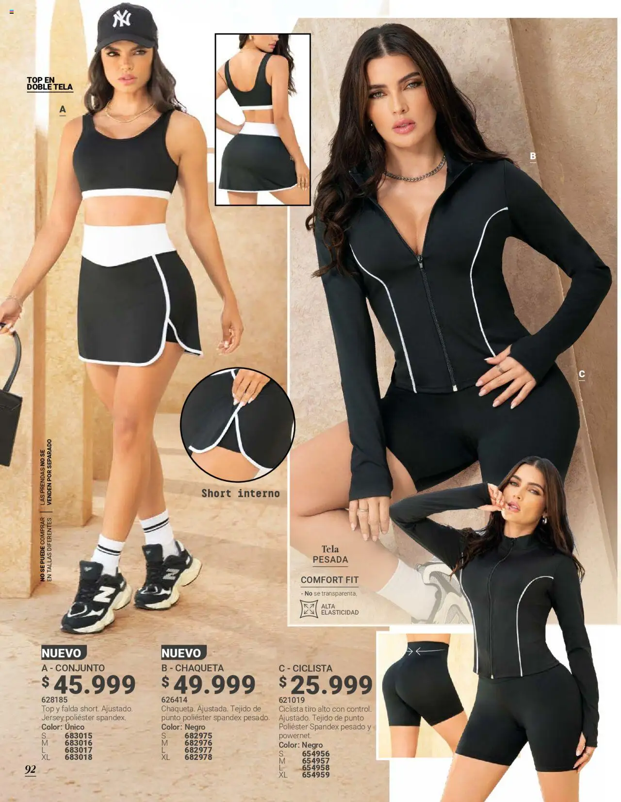 Carmel revista - valida desde el 08.09.2025 | Página: 94 | Productos: Short, Top, Conjunto, Chaqueta