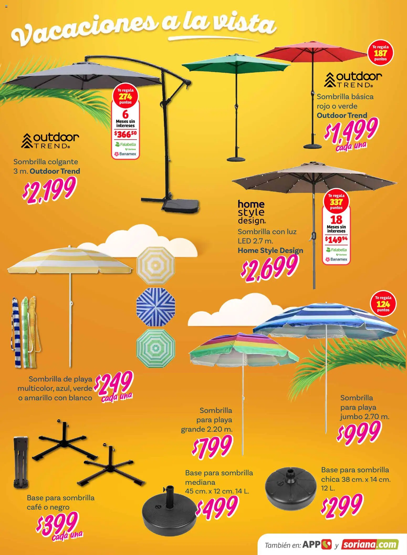 Nuevas ofertas de Soriana válidas en toda la República Mexicana desde el 26.02.2026. ¡Encuentra las mejores ofertas en Soriana folleto! | Página: 20 | Productos: Café, Té, Sombrilla