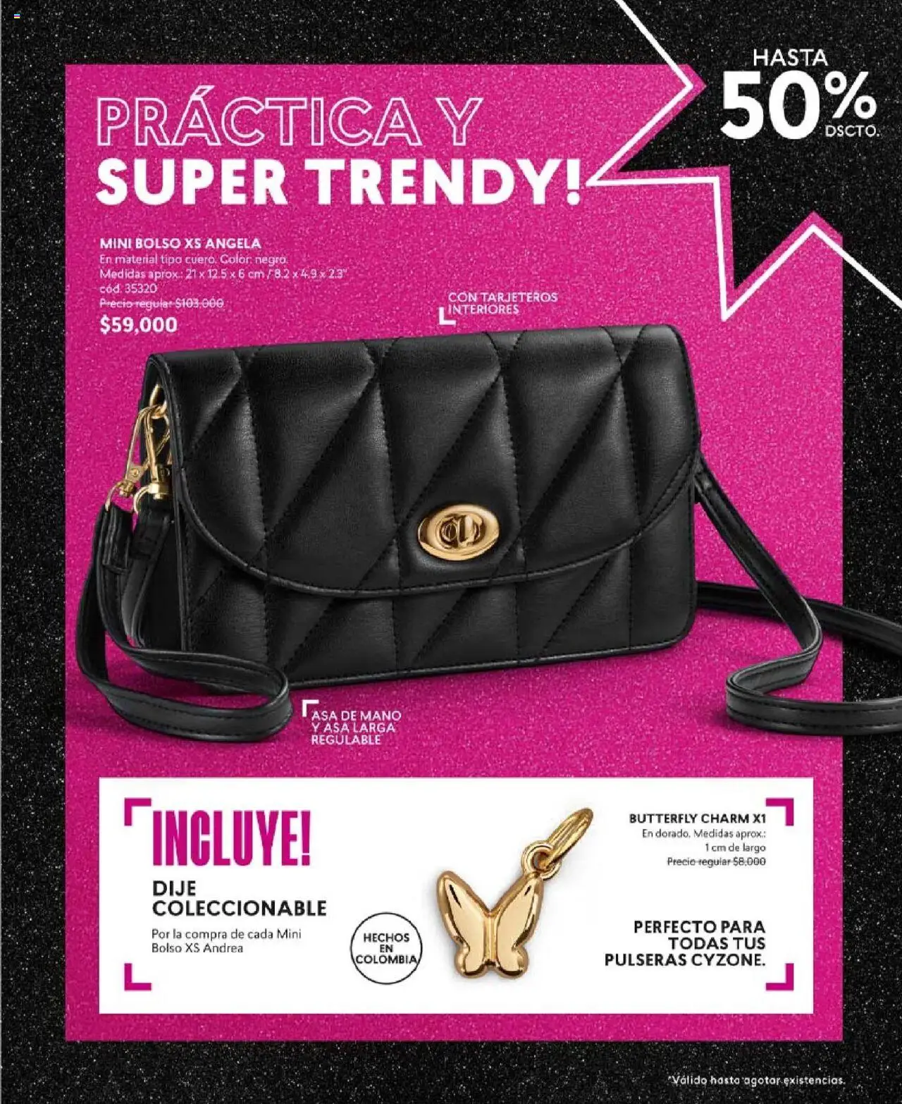 CyZone revista - valida desde el 16.06.2025 | Página: 69 | Productos: Bolso, Dije