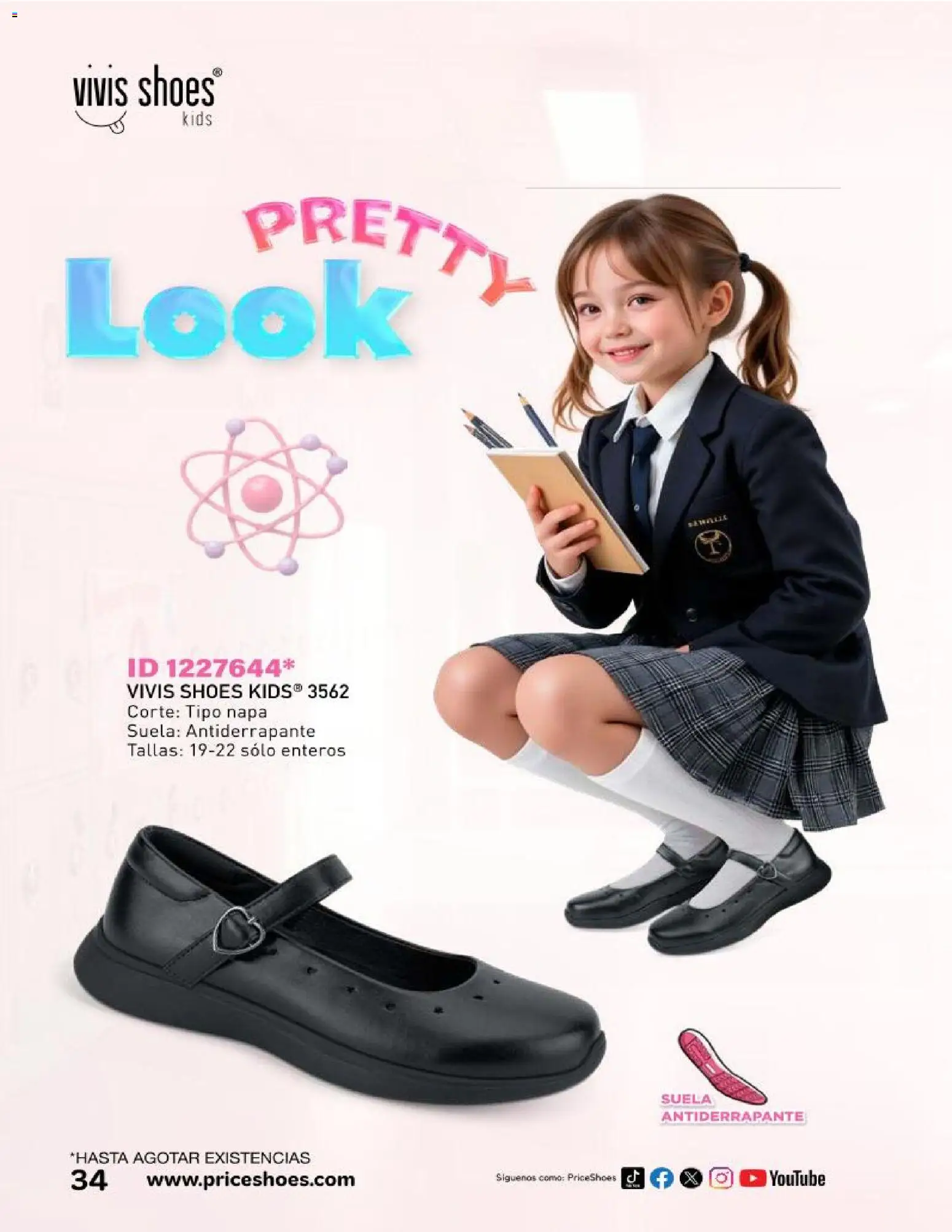 Nuevas ofertas de Price Shoes válidas en toda la República Mexicana desde el 01.09.2025. ¡Encuentra las mejores ofertas en Price Shoes catálogo Escolar! | Página: 34