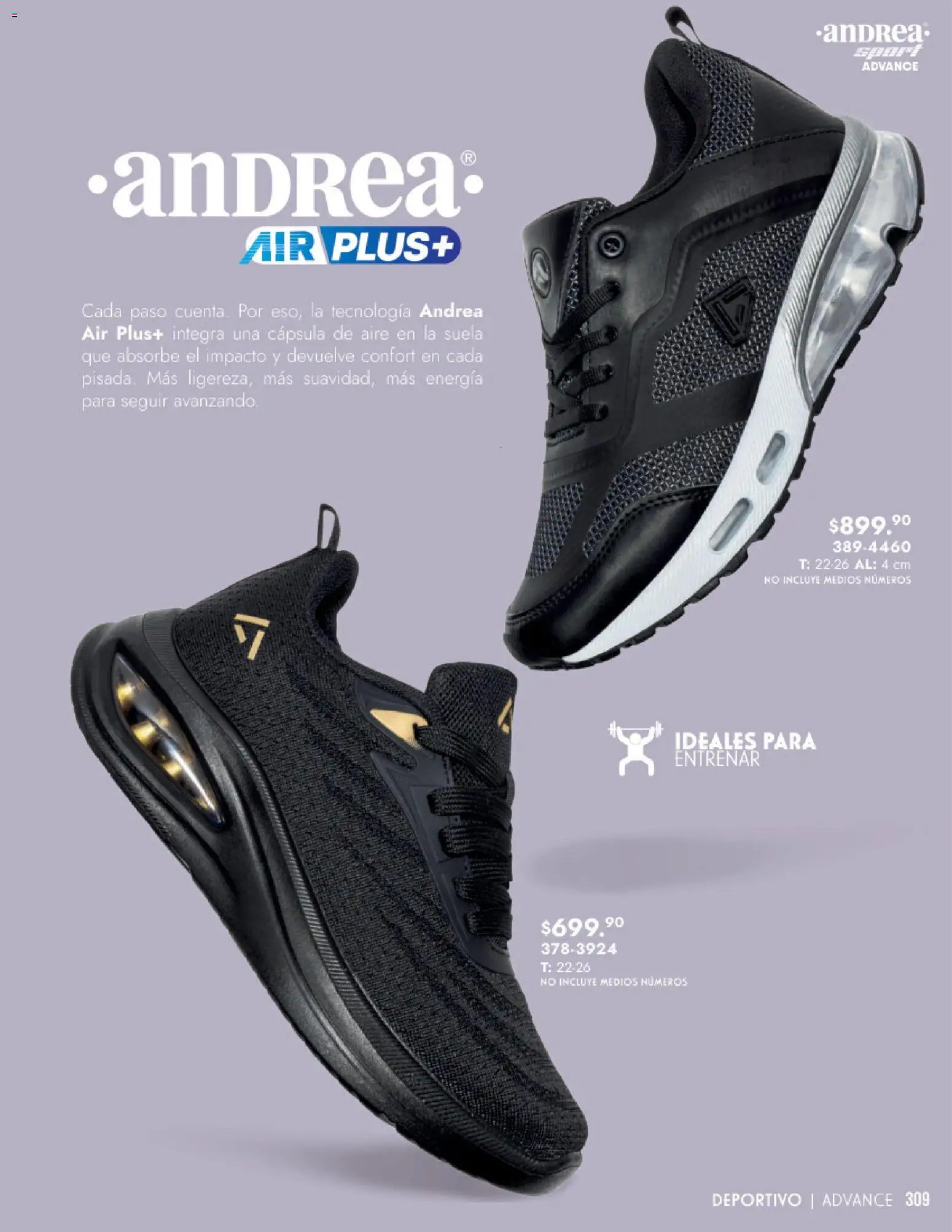 Nuevas ofertas de Andrea válidas en toda la República Mexicana desde el 25.01.2026. ¡Encuentra las mejores ofertas en Andrea catálogo Calzado Dama! | Página: 309