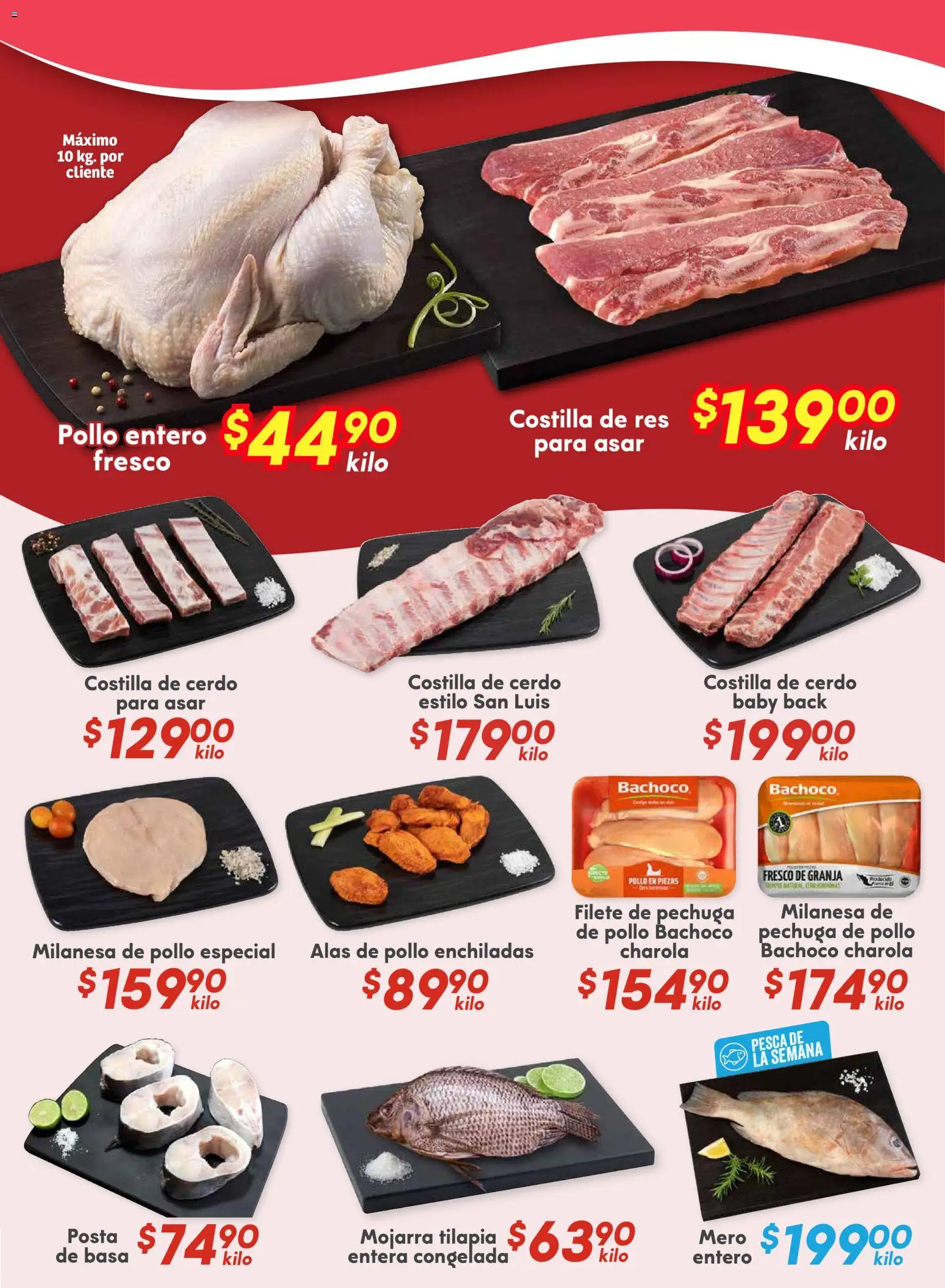 Nuevas ofertas de Soriana válidas en toda la República Mexicana desde el 15.11.2025. ¡Encuentra las mejores ofertas en Soriana - Ahorratón Híper: Chih, Delicias, Dur y Coah (excepto Saltillo)! | Página: 6 | Productos: Pollo, Milanesa, Cerdo, Res
