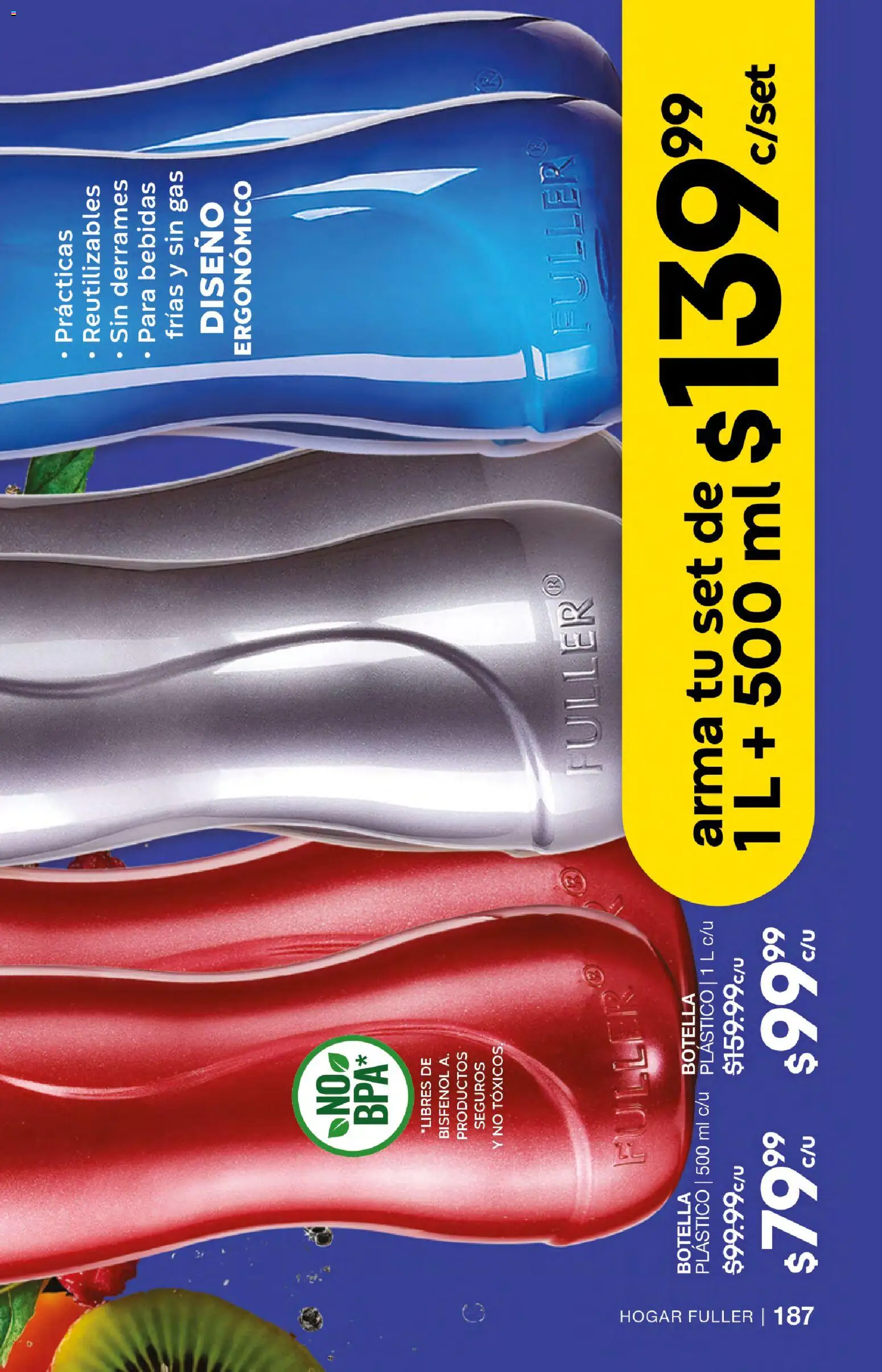Nuevas ofertas de Fuller válidas en toda la República Mexicana desde el 18.02.2026. ¡Encuentra las mejores ofertas en Fuller campaña 23 2026! | Página: 187 | Productos: Botella