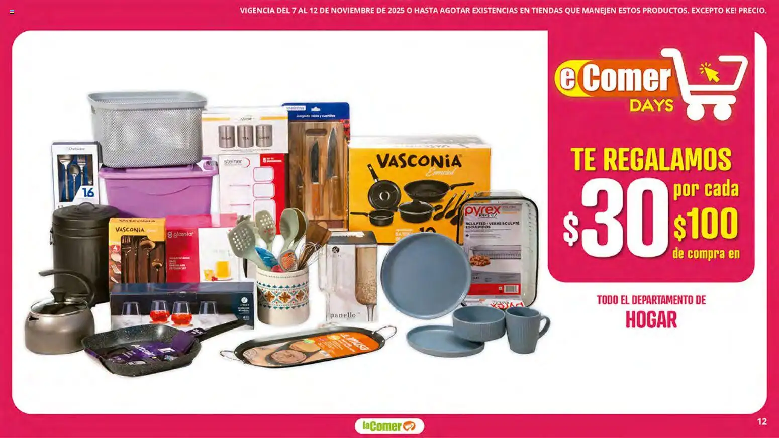 Nuevas ofertas de La Comer válidas en toda la República Mexicana desde el 07.11.2025. ¡Encuentra las mejores ofertas en La Comer folleto! | Página: 12 | Productos: Té