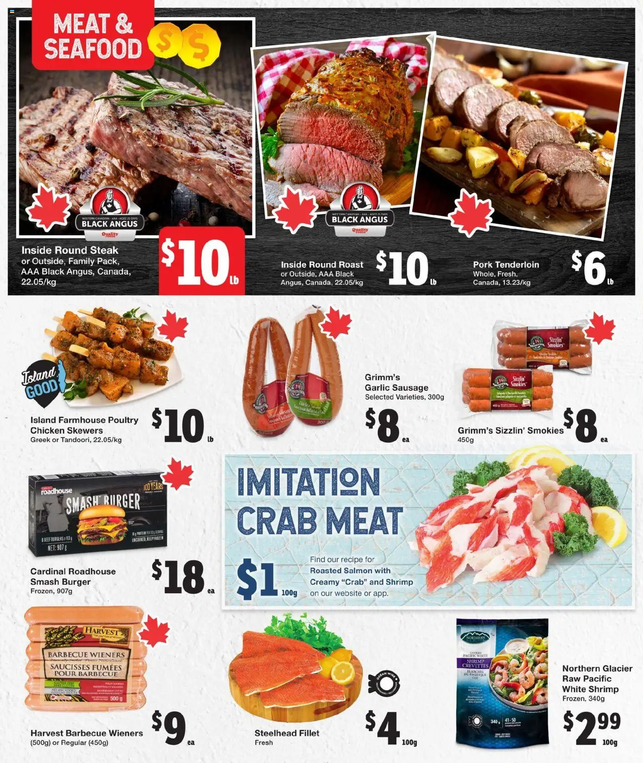 Quality Foods flyer valid from 25.09.2025 | Page: 4 | Products: Beef, Chicken, Pork