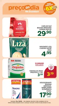 Supermercado Guanabara - Ofertas da semana - Pré-Visualização do folheto da loja Supermercado Guanabara, válido de 13.03.2026 | Página: 1