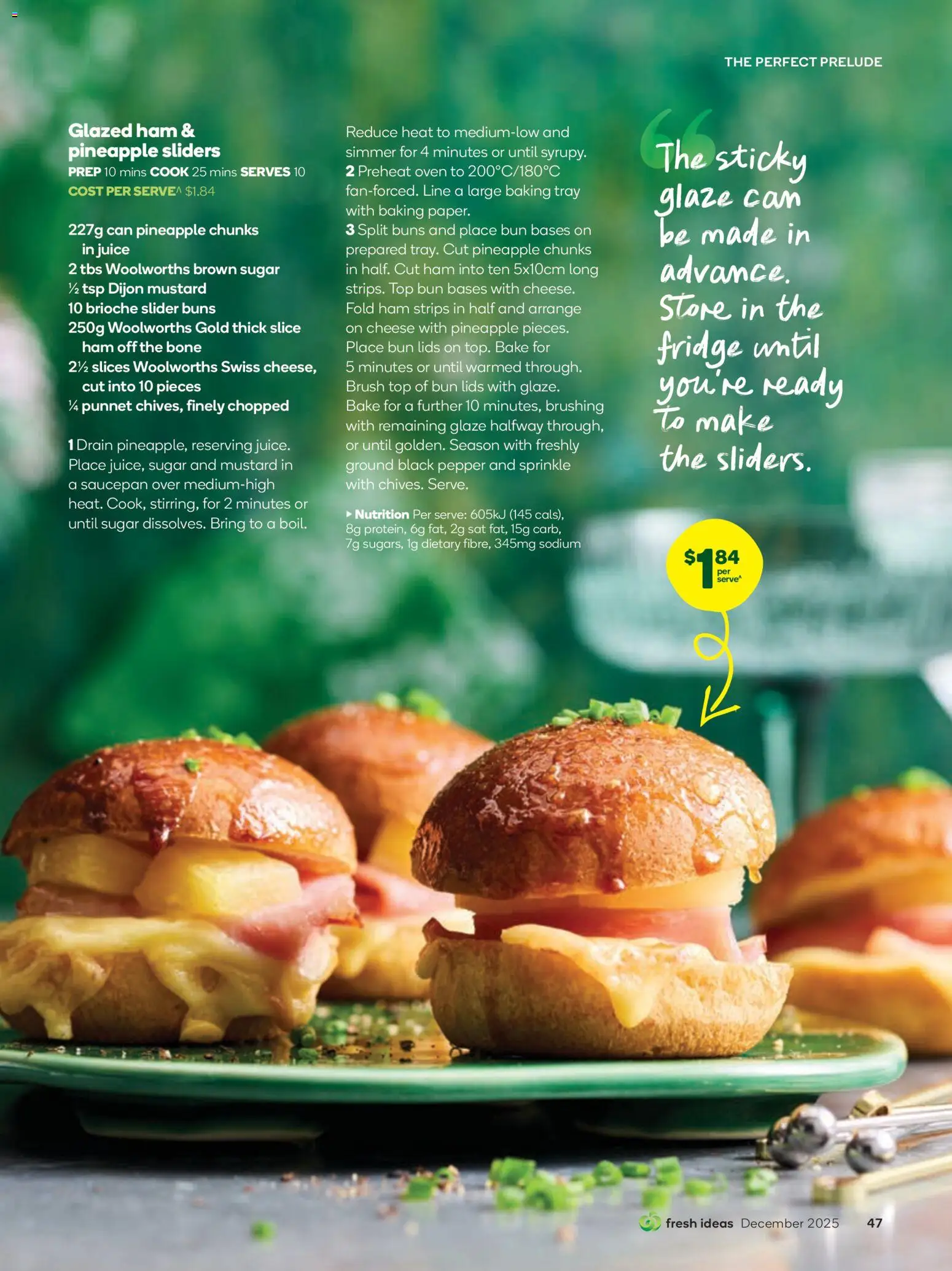 Woolworths catalogue - valid from 01.12.2025 | Page: 47 | Products: Ham, Pineapple, Sugar, Pepper