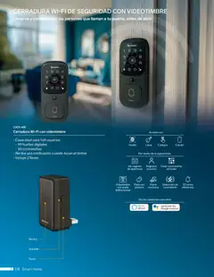 Vista previa de Steren catálogo, nuevo folleto de la tienda, válido en México a partir del 01.01.2026 | Página: 70 | Productos: Timbre, Audio, Cerradura, Llave