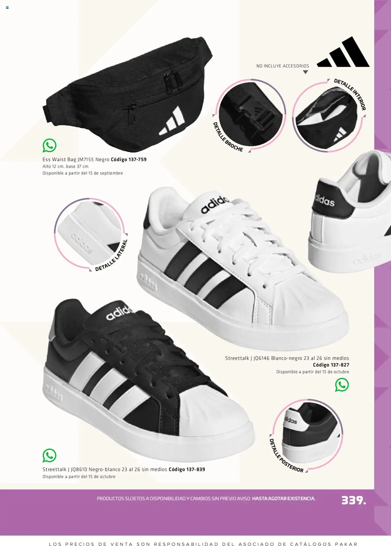 Nuevas ofertas de SC Pakar válidas en toda la República Mexicana desde el 29.08.2025. ¡Encuentra las mejores ofertas en SC Pakar - Catálogo Otoño Women! | Página: 339