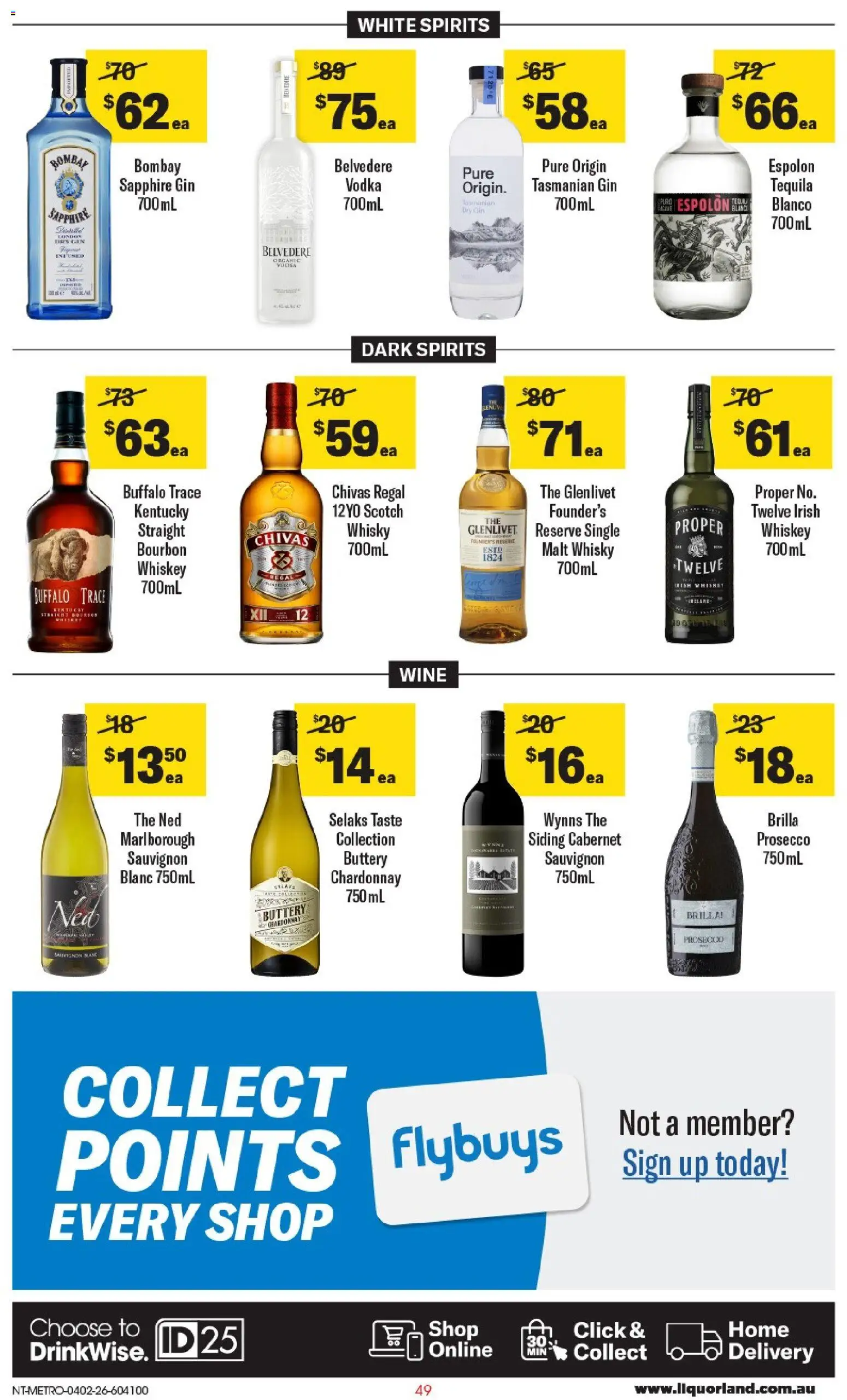 Coles catalogue - valid from 04.02.2026 | Page: 50 | Products: Wine, Bourbon, Whiskey, Scotch