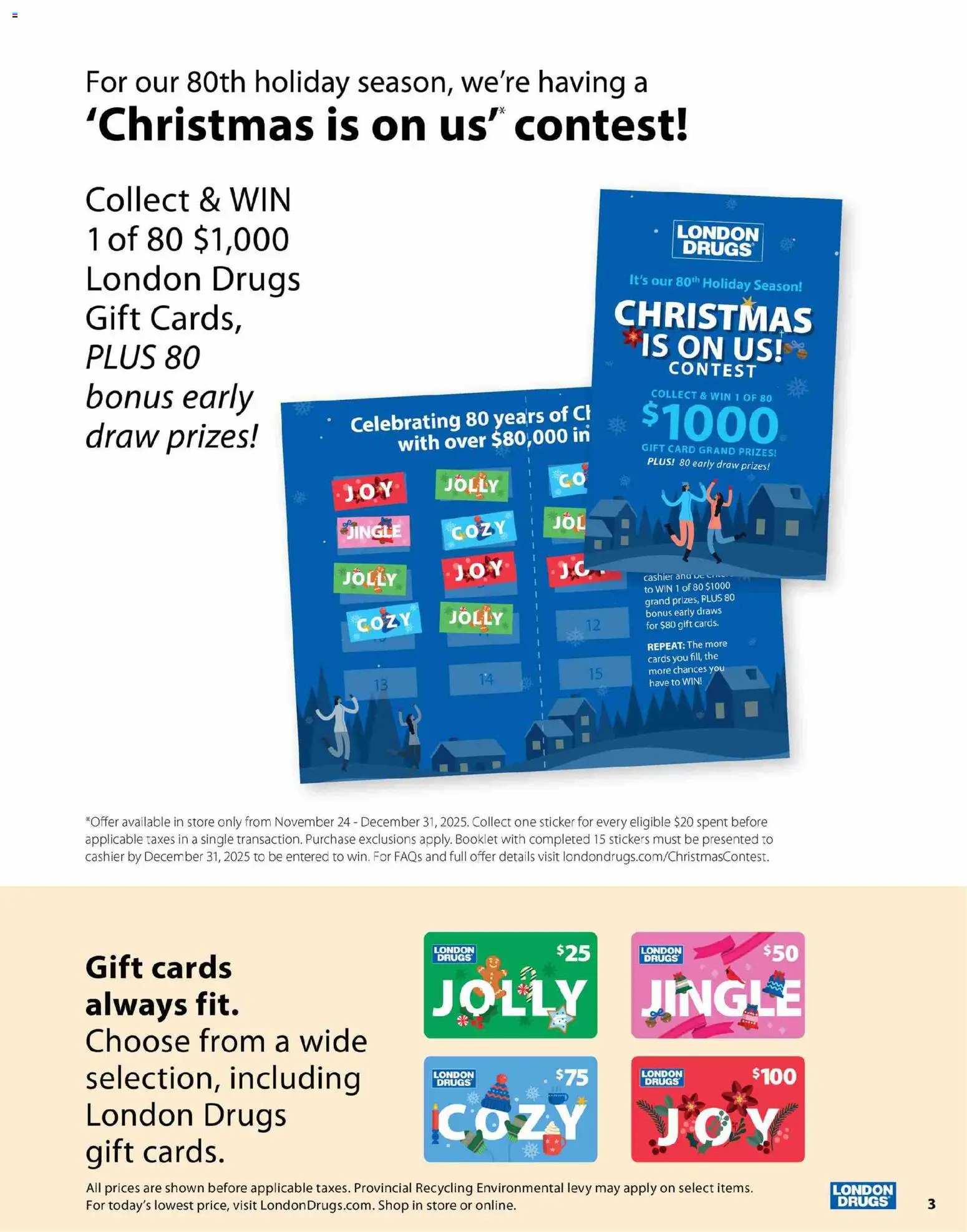 London Drugs flyer valid from 12.11.2025 | Page: 3