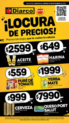 Vista previa Diarco - Especial Locura De Precios válido desde el 03.11.2025