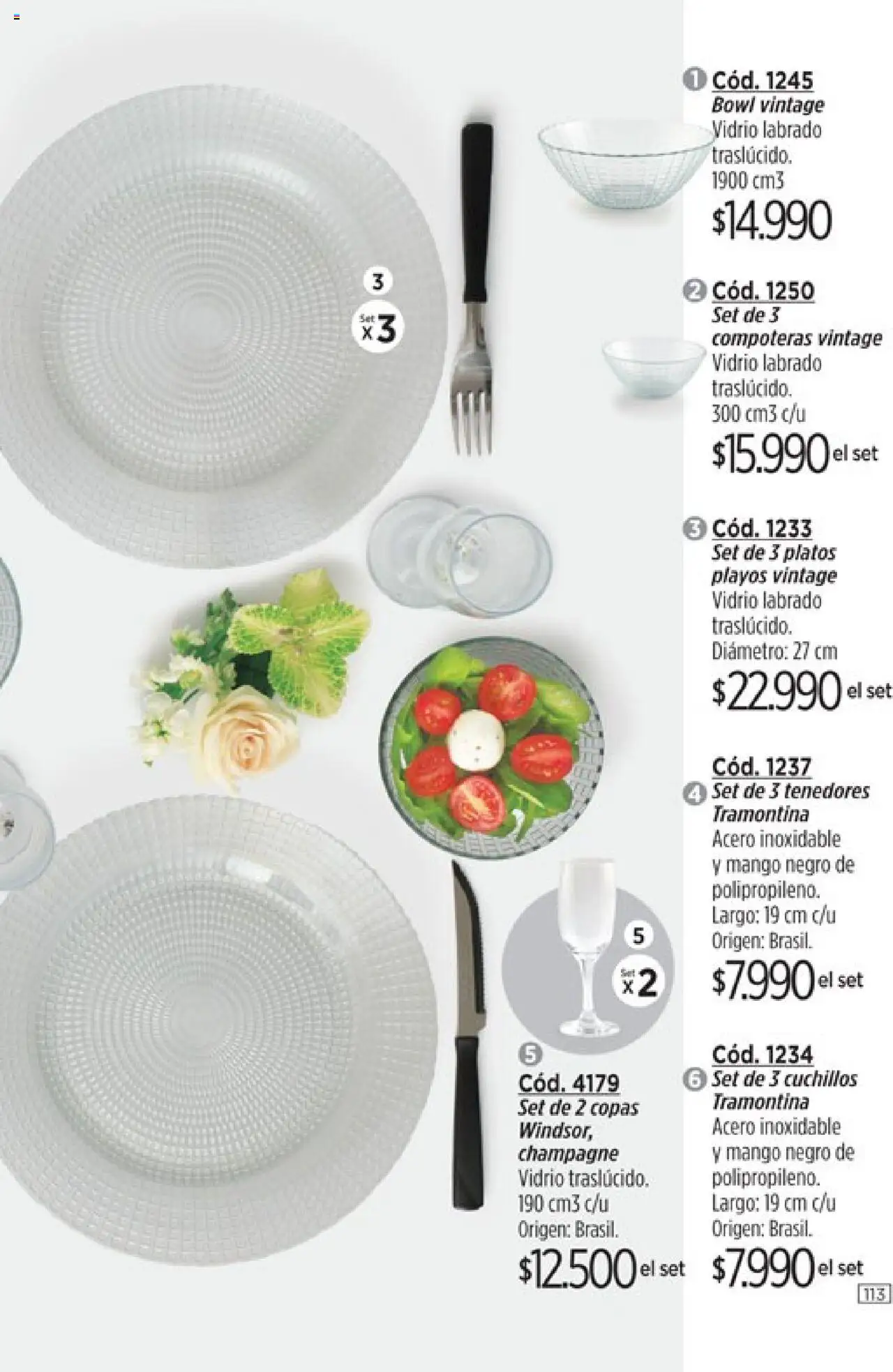 Catálogo Amodil Campaña 16 │ válido desde el 01.10.2025 | Página: 113 | Productos: Bowl, Champagne, Mango