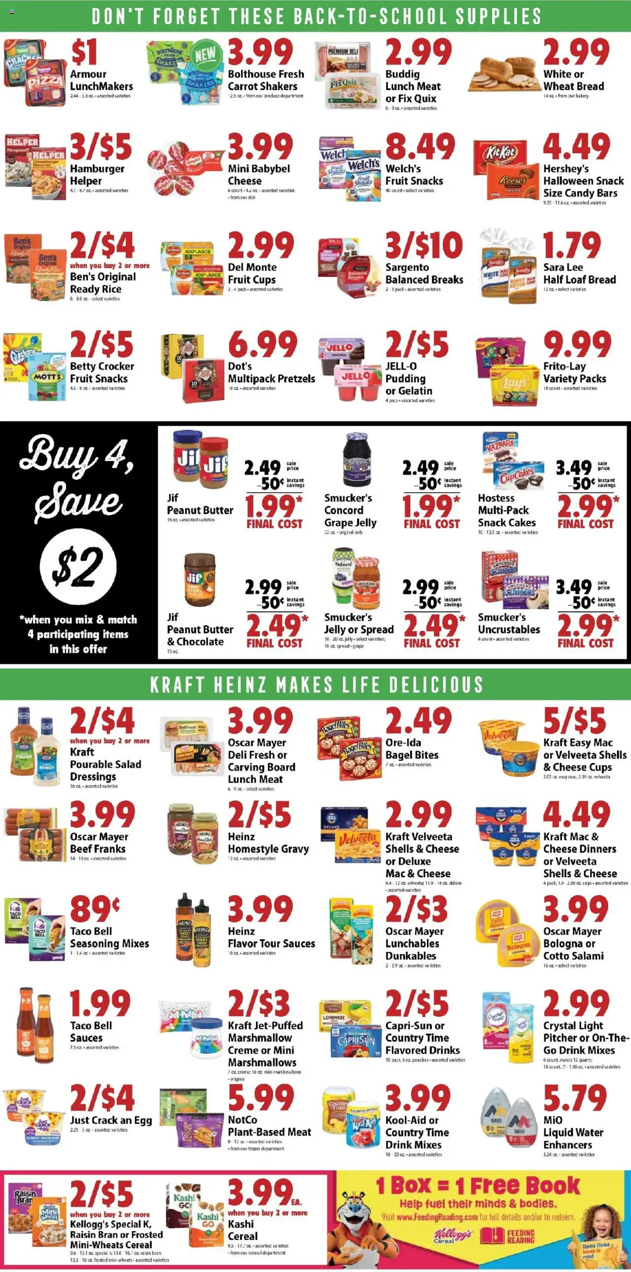 Festival Foods Weekly Ad - valid from 20.08.2025 | Page: 5 | Products: Salami, Beef, Carrot, Salad
