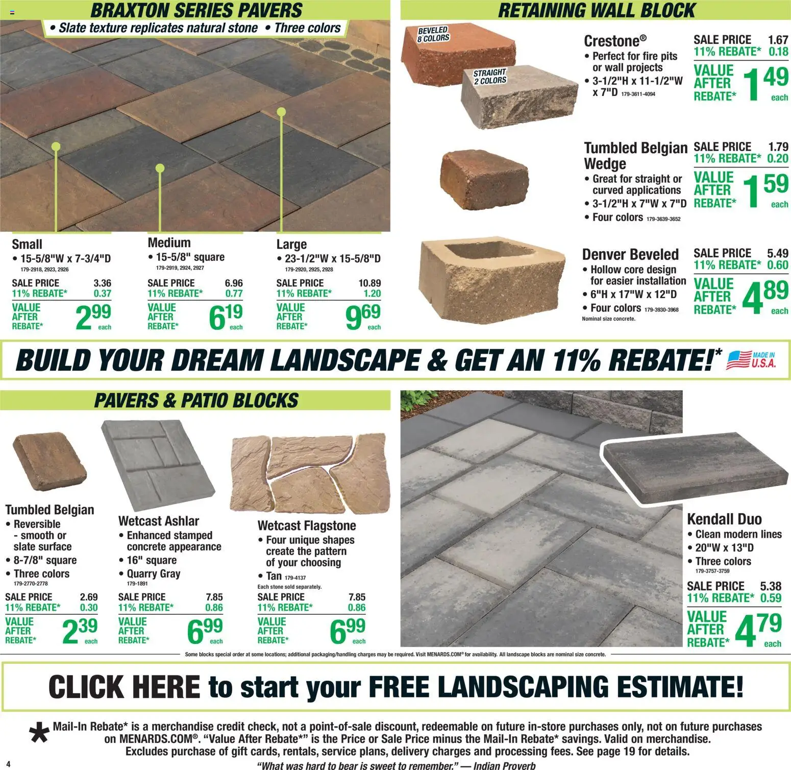 Menards Weekly Ad - valid from 22.04.2026 | Page: 4