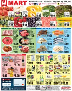 Preview of Hmart weekly ads valid from 22.08.2025