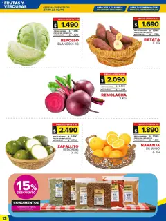 Vista previa Carrefour Maxi - Catálogo - Chubut válido desde el 27.10.2025 | Página: 13 | Productos: Peso, Batata, Remolacha, Jugo