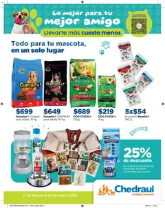 Vista previa de Chedraui folleto, nuevo folleto de la tienda, válido en México a partir del 17.02.2026
