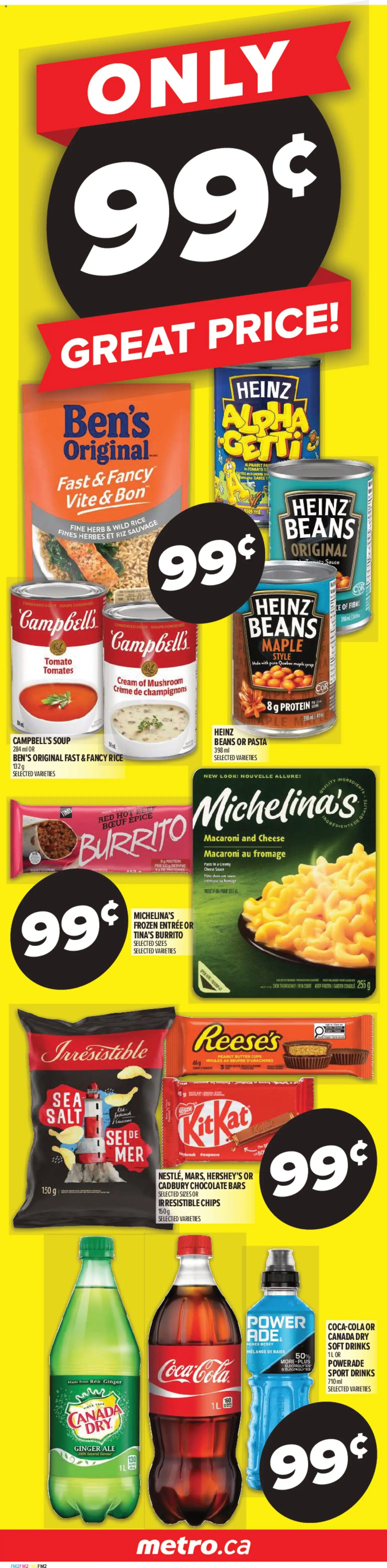 Metro flyer valid from 08.01.2026 | Page: 3 | Products: Rice, Chips, Cream, Chocolate