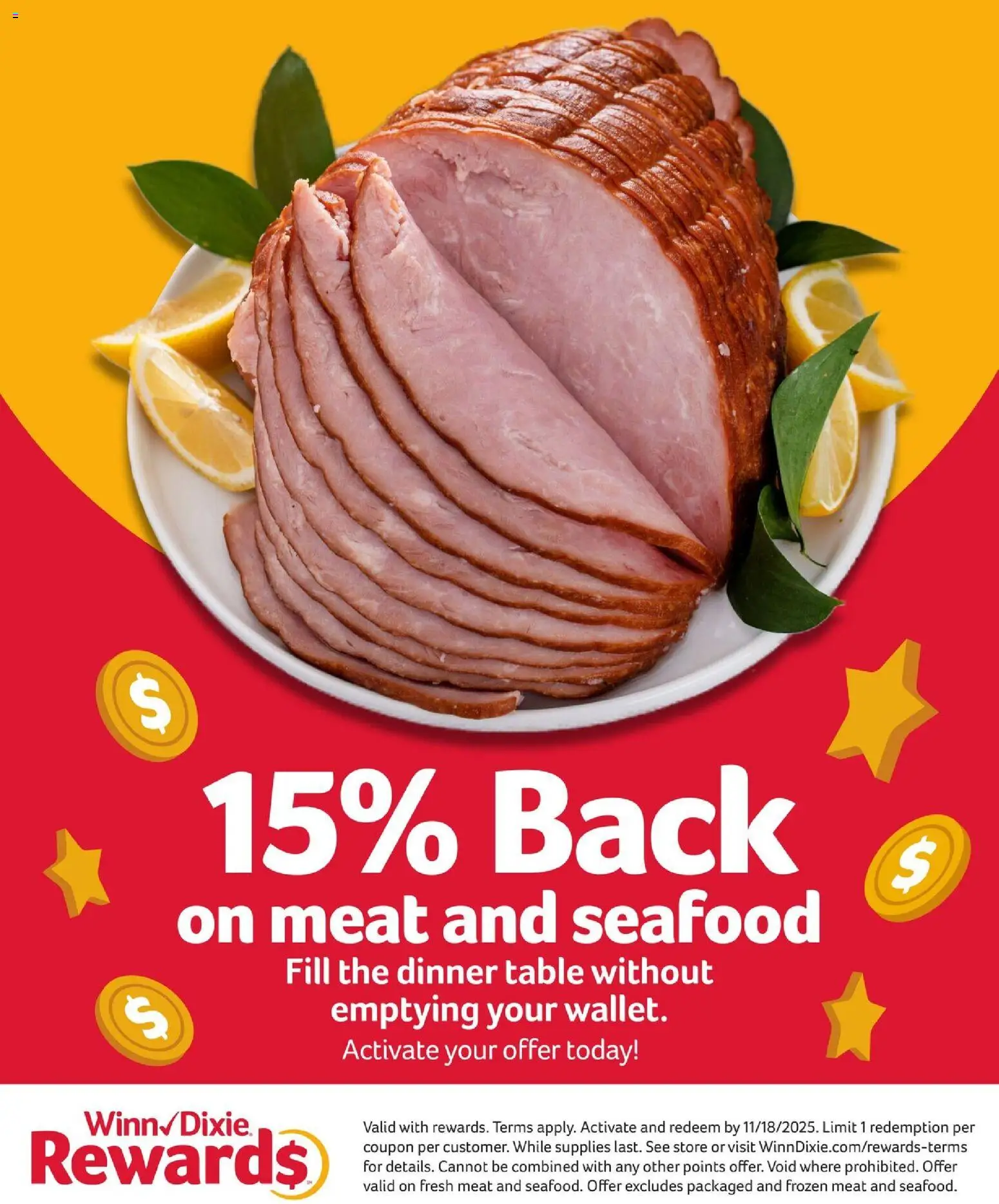 Winn Dixie Weekly Circular - GA - valid from 12.11.2025 | Page: 4 | Products: Table, Seafood
