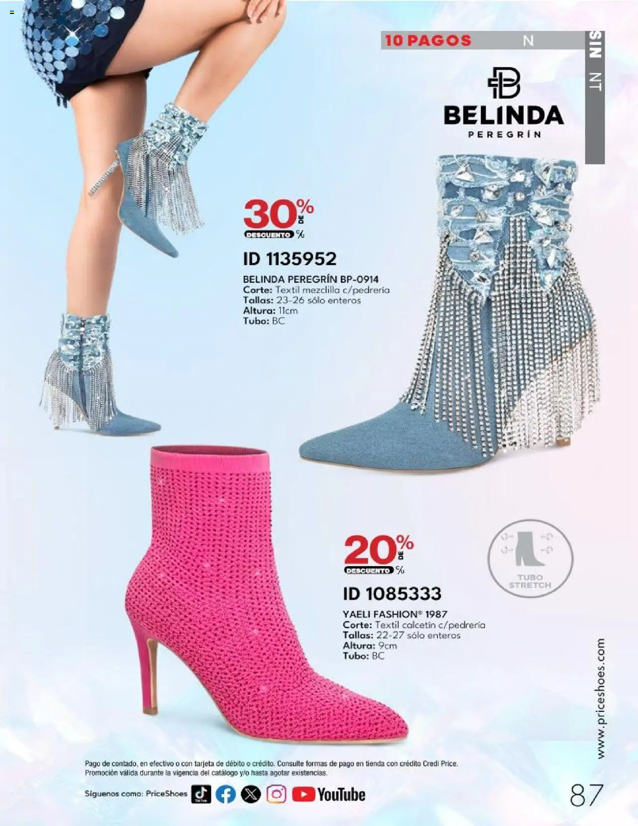 Nuevas ofertas de Price Shoes válidas en toda la República Mexicana desde el 28.04.2025. ¡Encuentra las mejores ofertas en Price Shoes catálogo Calzado PV 2025! | Página: 87