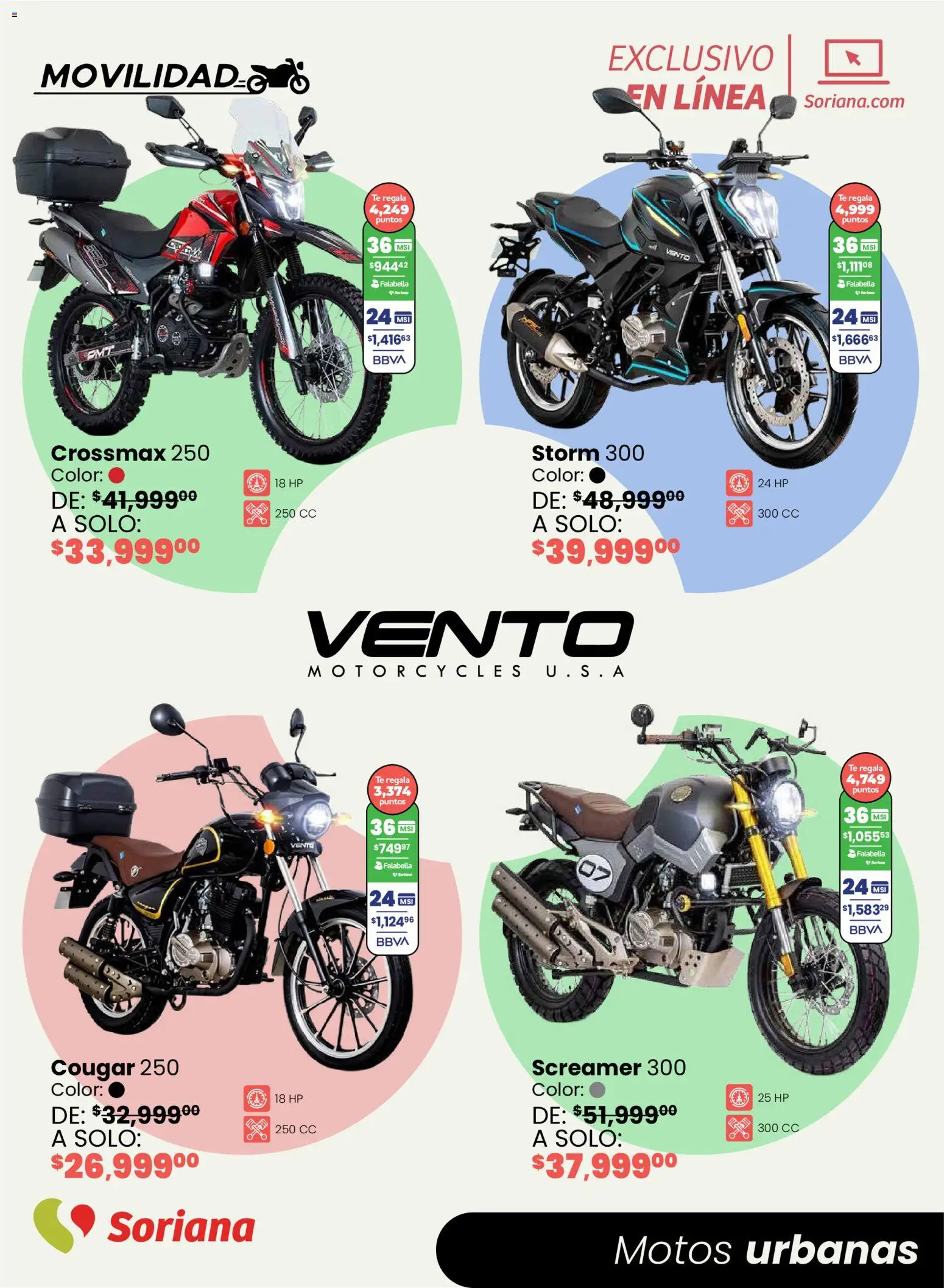 Nuevas ofertas de Soriana válidas en toda la República Mexicana desde el 16.02.2026. ¡Encuentra las mejores ofertas en Soriana - Motos y más Soriana Exclusivo en línea! | Página: 3 | Productos: Té