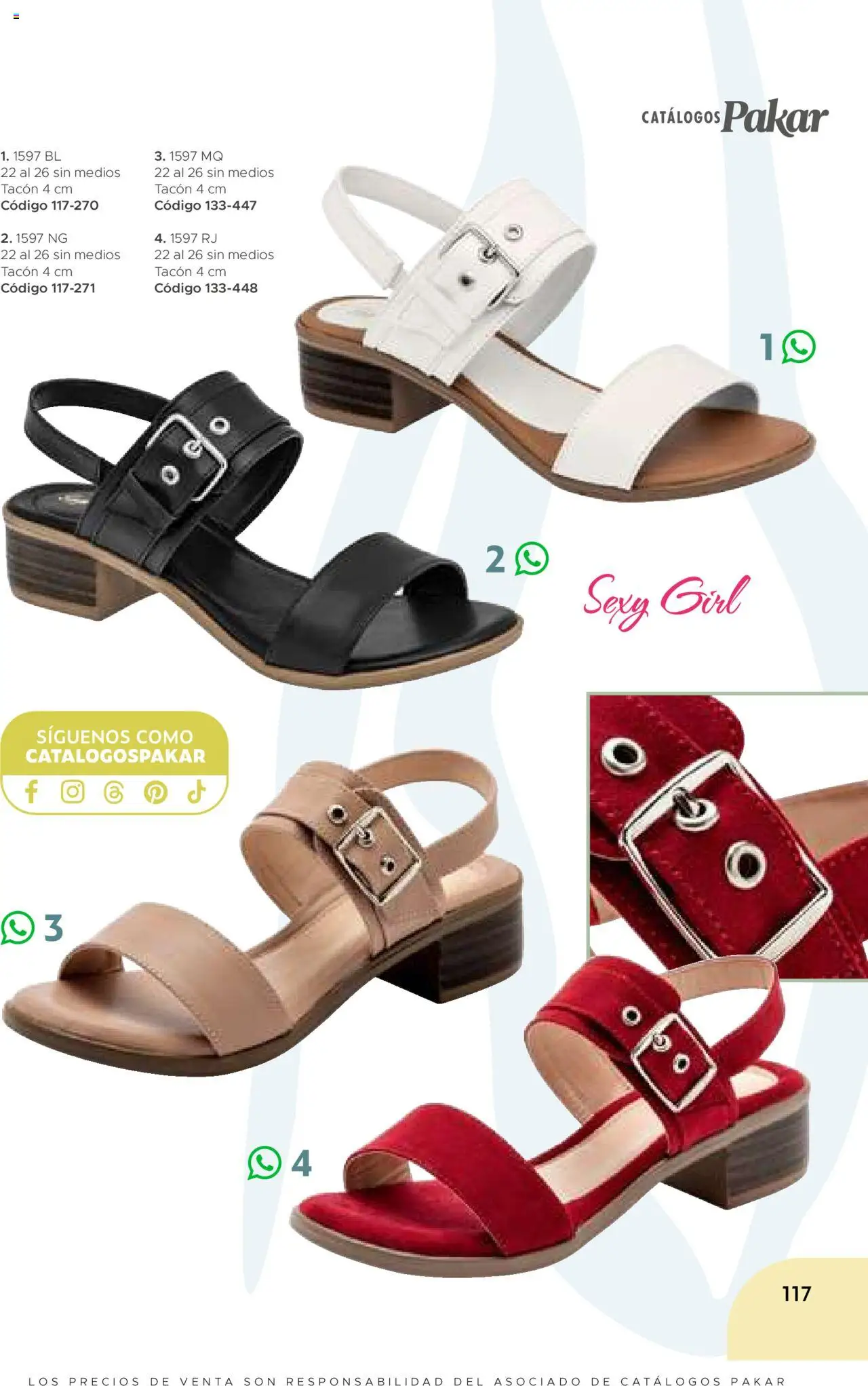 Nuevas ofertas de SC Pakar válidas en toda la República Mexicana desde el 24.07.2025. ¡Encuentra las mejores ofertas en SC Pakar Catálogo Mujer otoño / invierno! | Página: 117