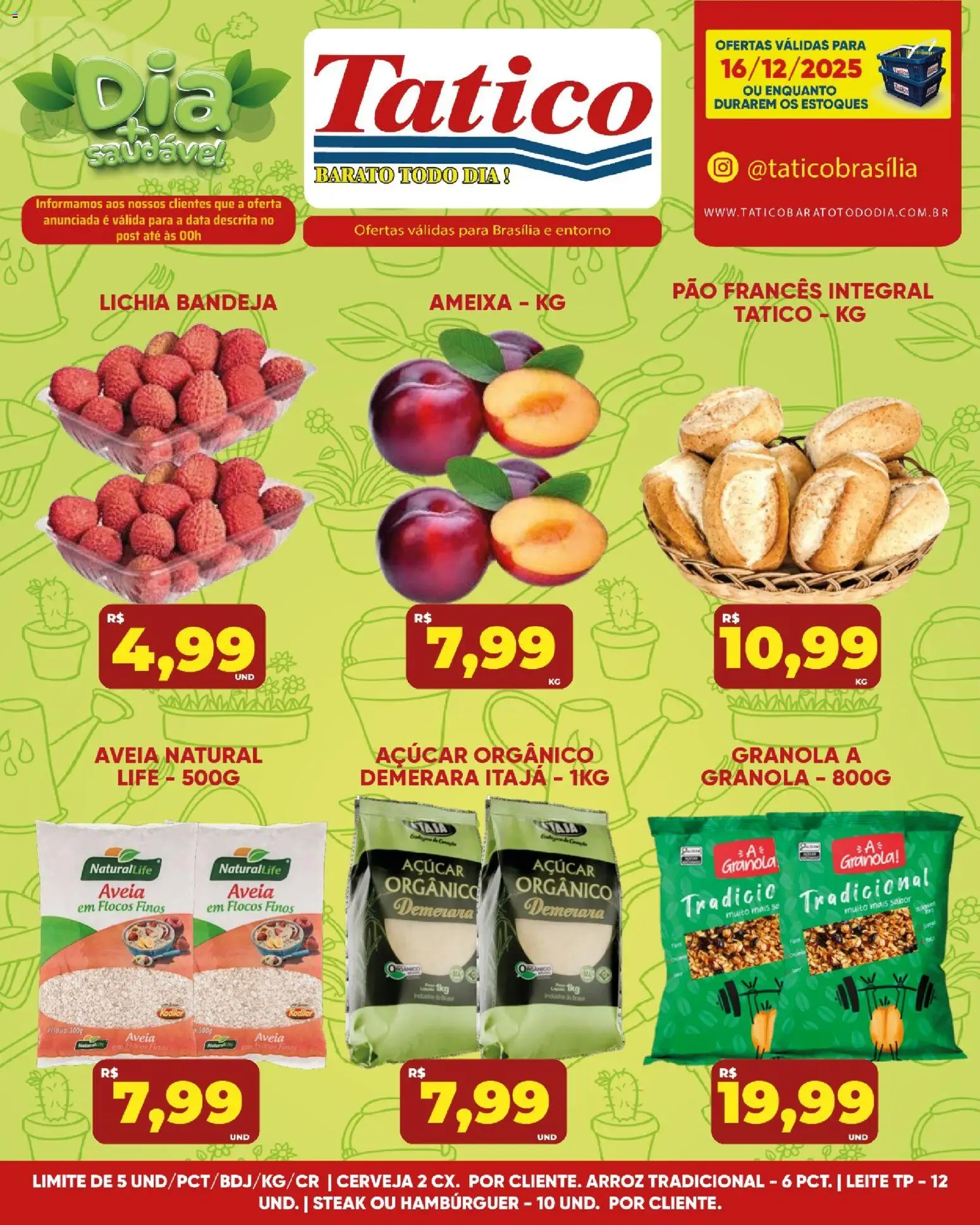 Tatico Folheto - válido de 17.12.2025 | Página: 25 | Produtos: Pão, Granola, Bandeja, Pão francês