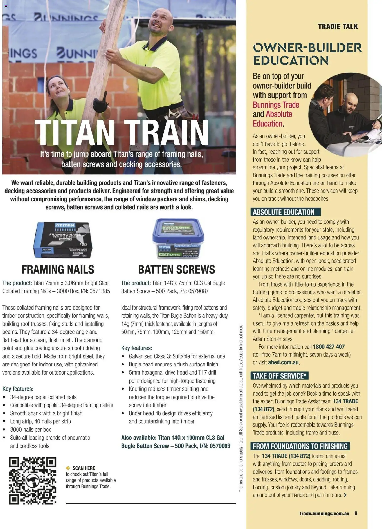 Bunnings Warehouse catalogue - valid from 01.11.2025 | Page: 9 | Products: Window, Decking, Glue, Strip