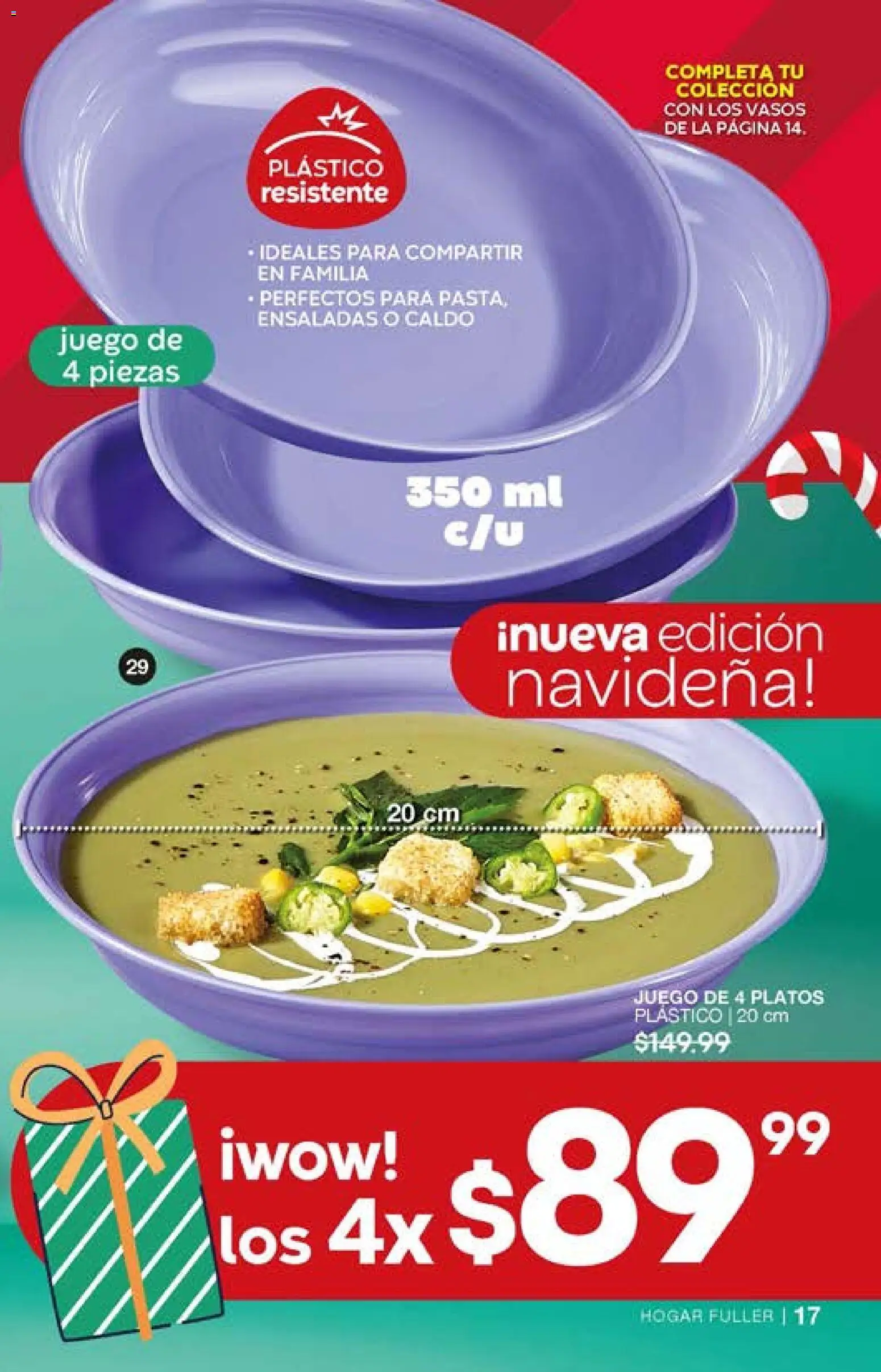 Nuevas ofertas de Fuller válidas en toda la República Mexicana desde el 29.10.2025. ¡Encuentra las mejores ofertas en Fuller campaña 15 2025! | Página: 17 | Productos: Juego, Vasos