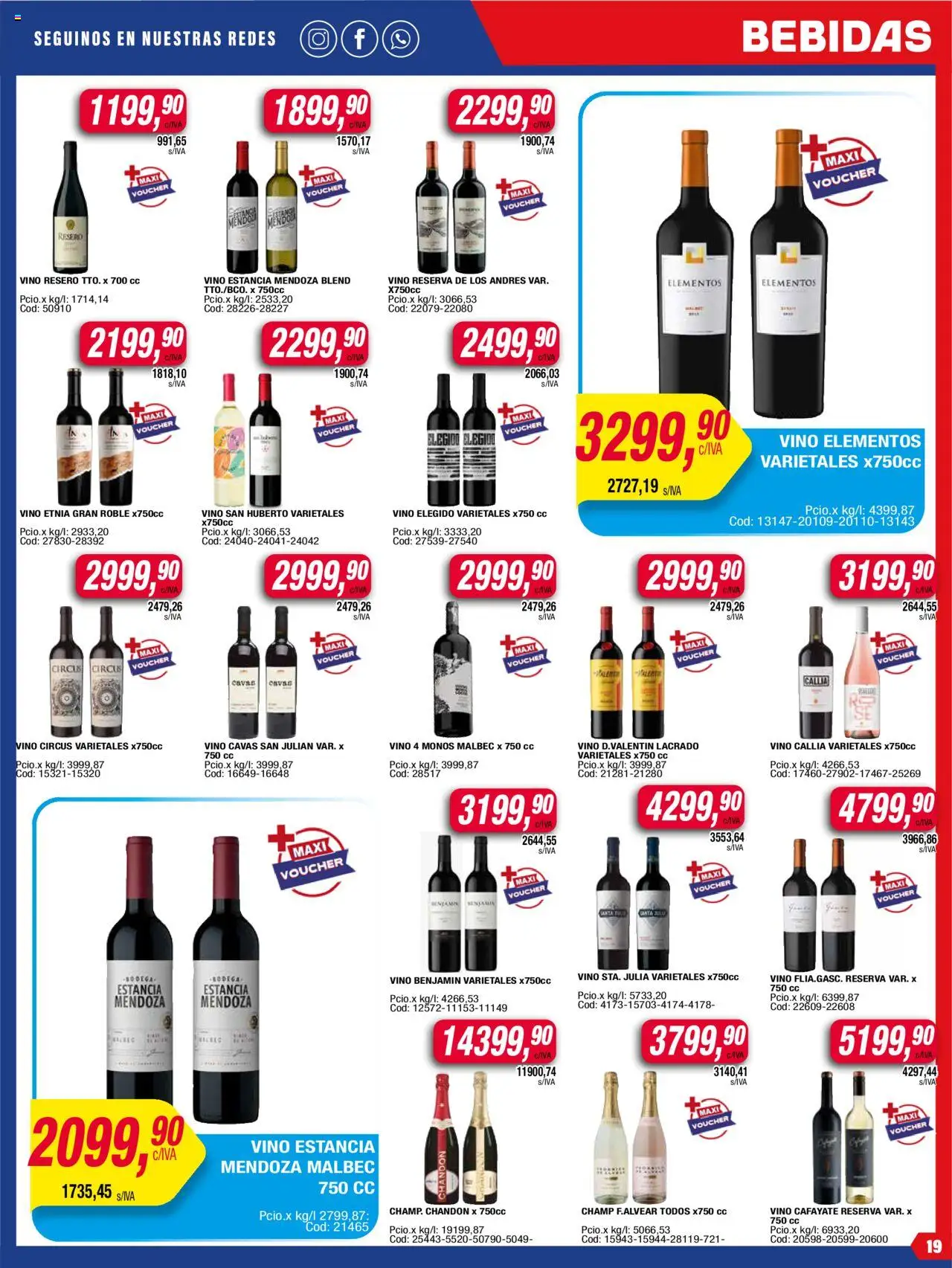 Maxiconsumo ofertas │ válido desde el 11.08.2025 | Página: 19 | Productos: Vino