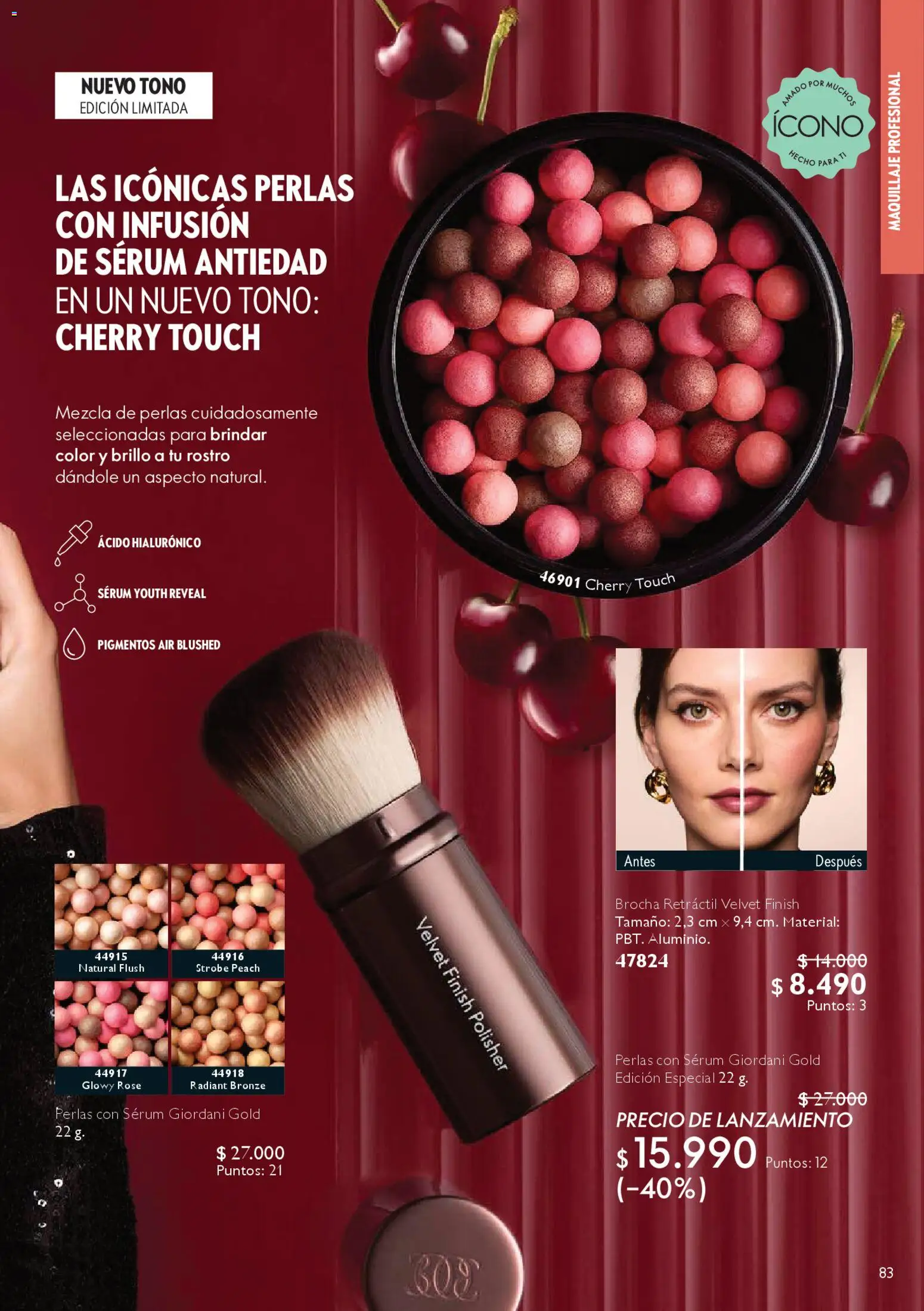 Oriflame catálogo │ válido desde el 07.03.2026 | Página: 91 | Productos: Brillo, Maquillaje, Serum