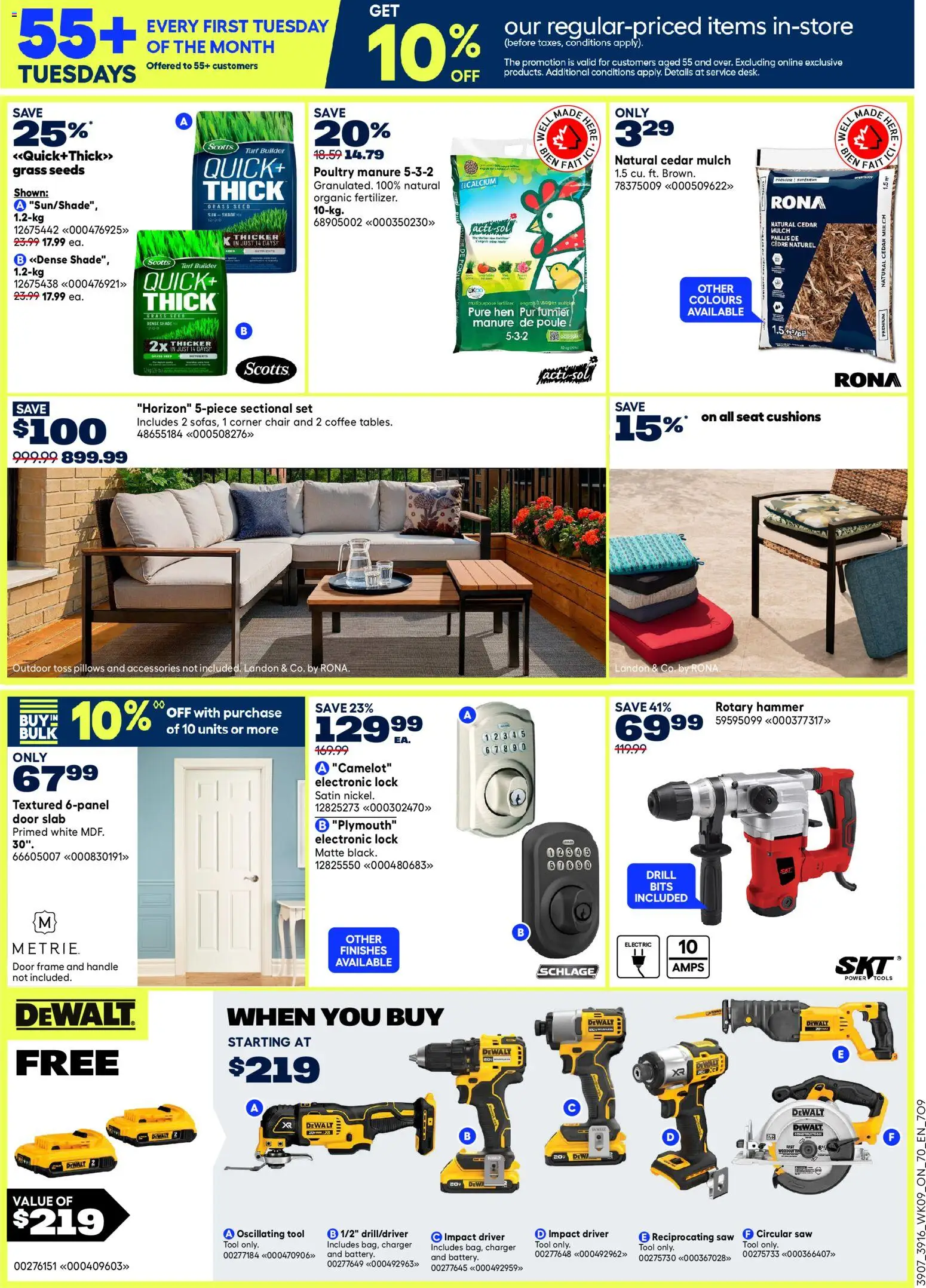 Rona flyer valid from 26.03.2026 | Page: 3 | Products: Chair, Coffee