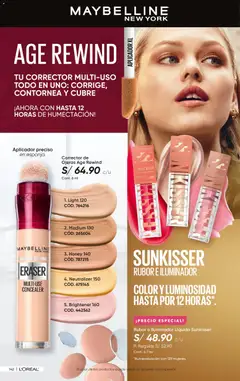 Vista previa de folleto Azzorti catálogo - Campaña 7 de la Azzorti válido desde 14.04.2026 | Página: 146 | Productos: Corrector, Rubor