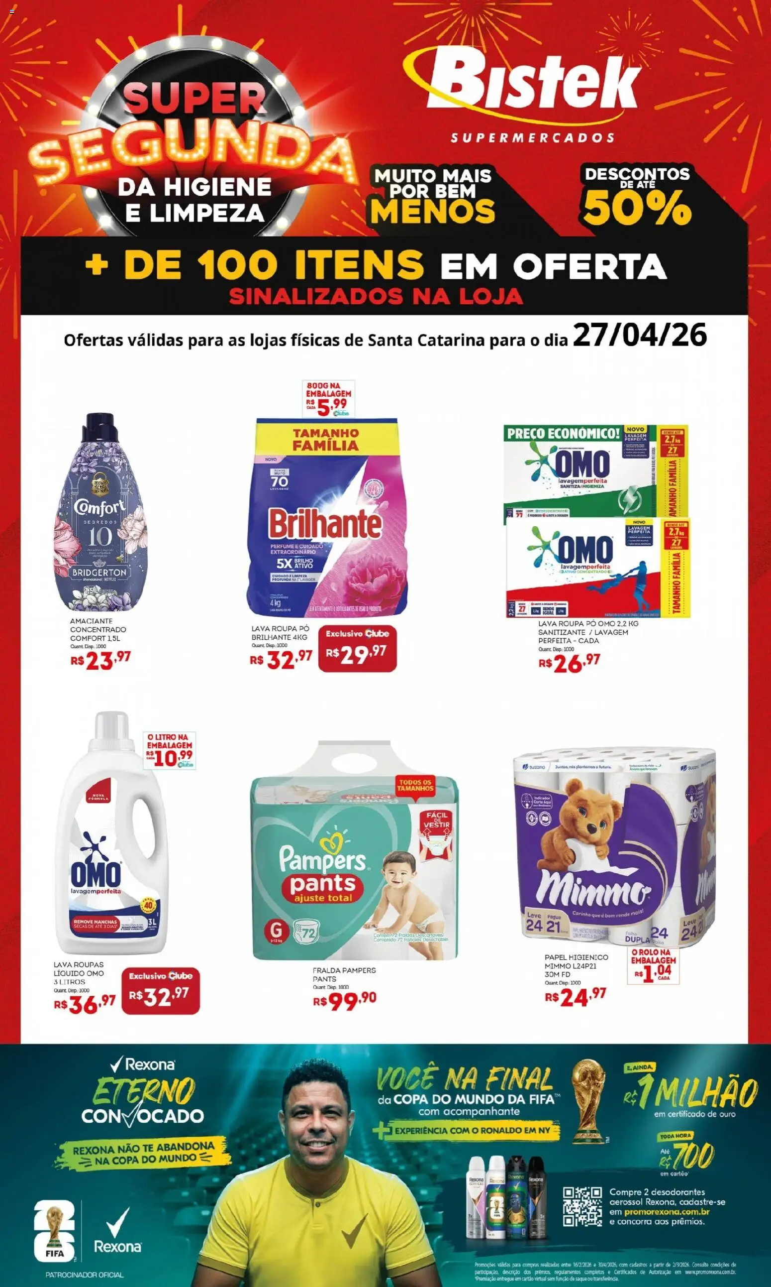 Bistek Supermercados Folheto - válido de 27.04.2026 | Página: 1