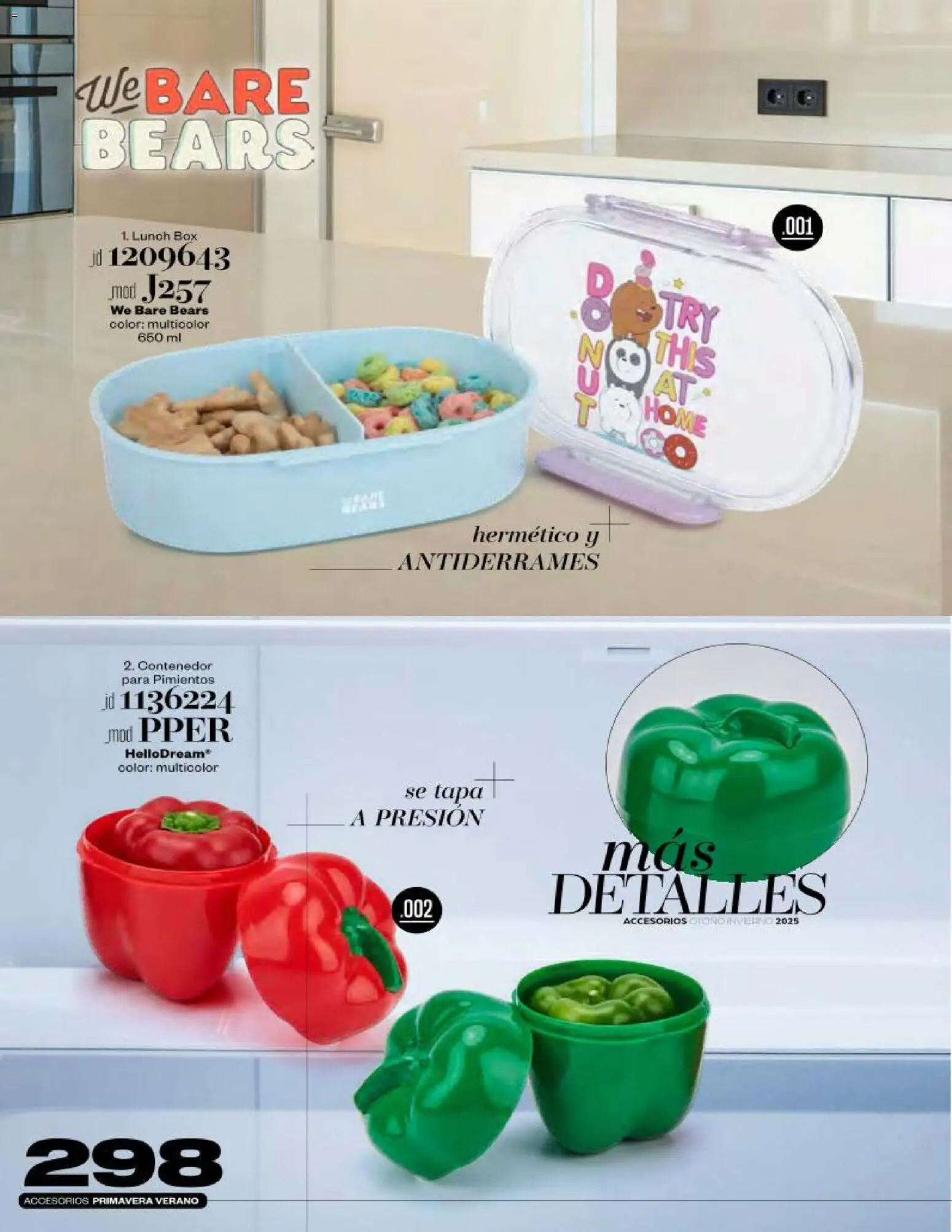 Nuevas ofertas de Price Shoes válidas en toda la República Mexicana desde el 18.04.2026. ¡Encuentra las mejores ofertas en Price Shoes catálogo Accesorios! | Página: 298 | Productos: Contenedor