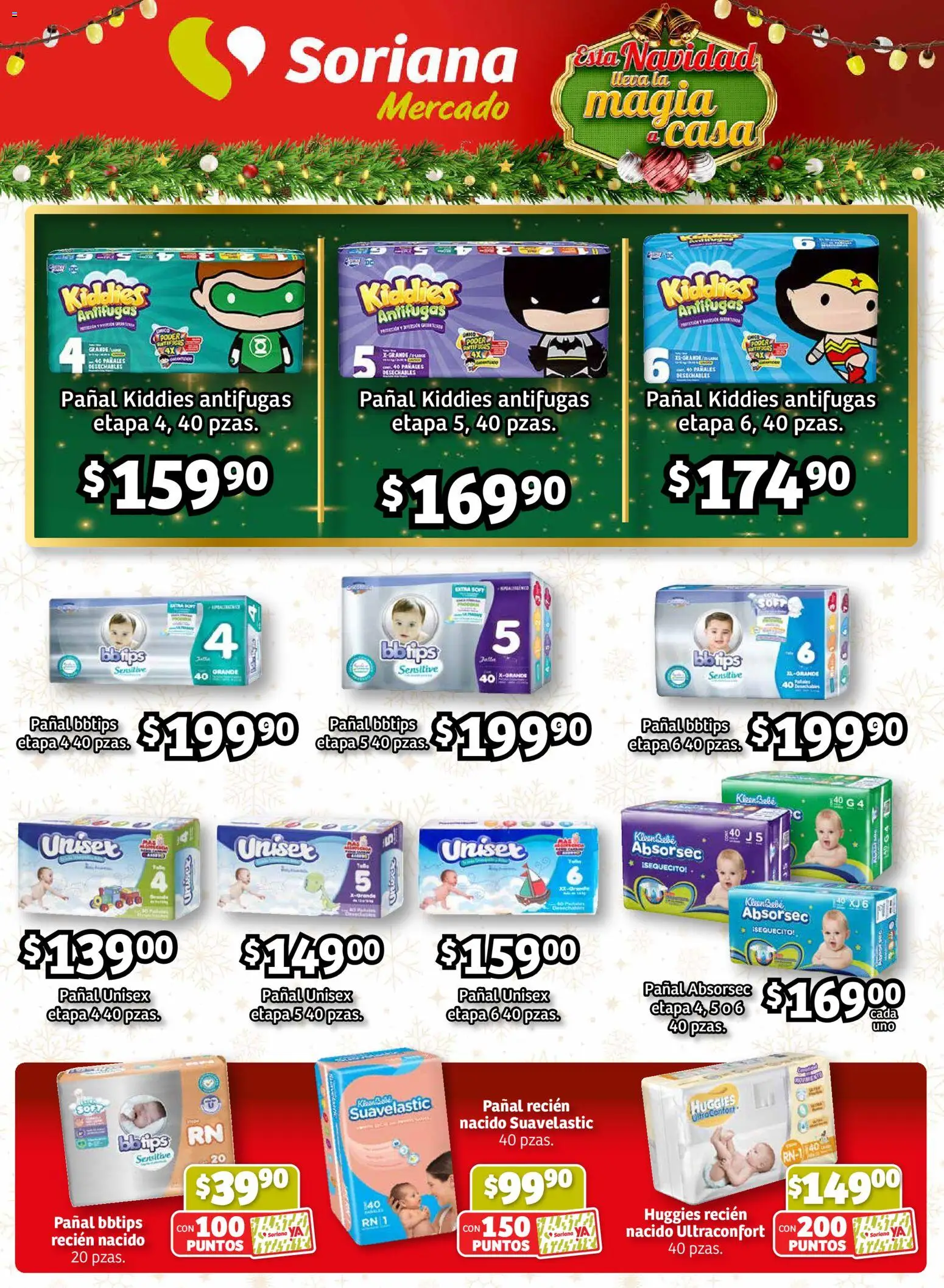 Nuevas ofertas de Soriana válidas en toda la República Mexicana desde el 27.11.2025. ¡Encuentra las mejores ofertas en Soriana - Pesito Valedor Mercado: Camp, Chia, Oax, Q. Roo, Tab, Yuc! | Página: 22