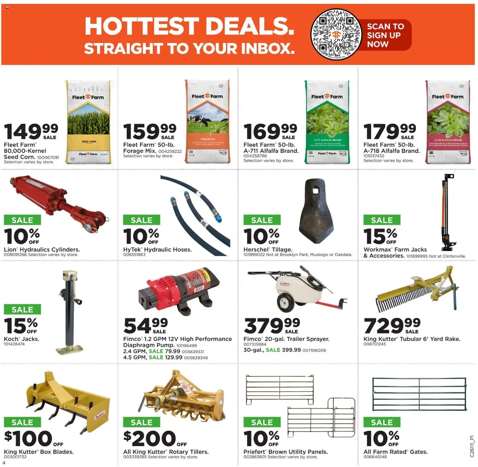 Mills Fleet Farm Weekly Ad - valid from 09.03.2026 | Page: 7 | Products: Corn, Box, Jacks