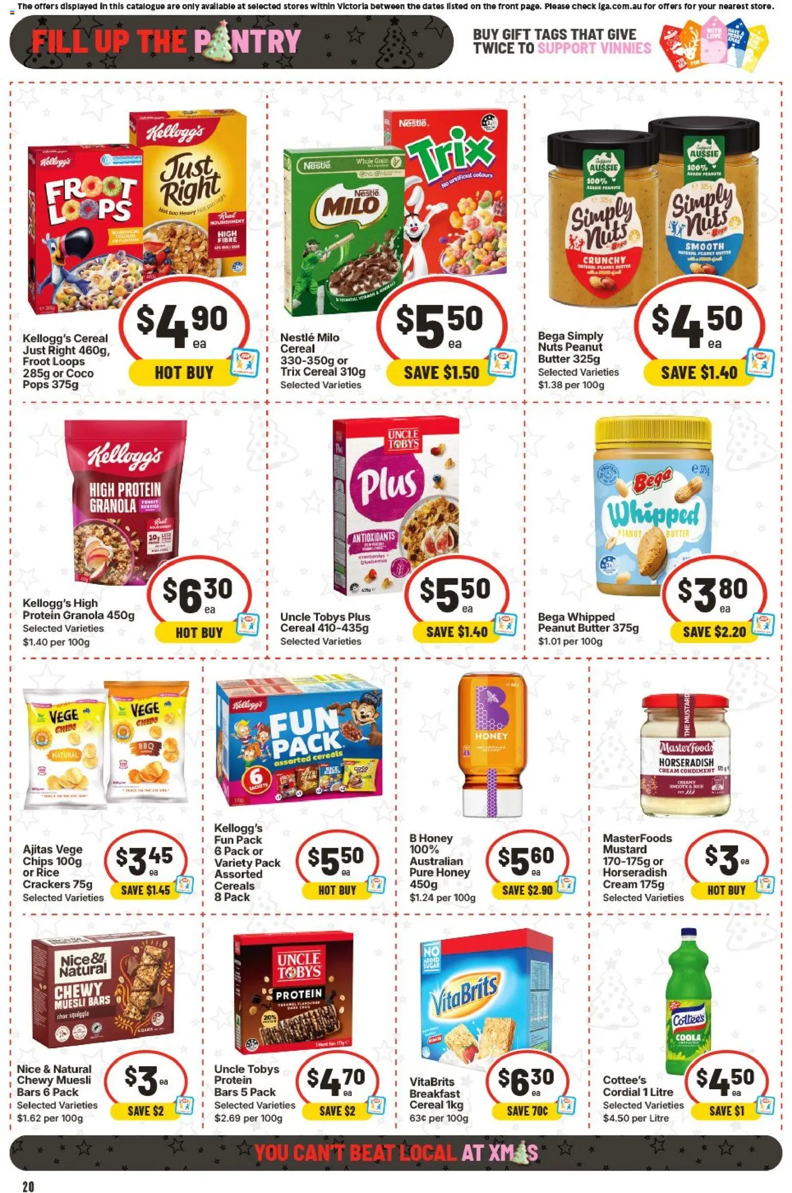 IGA catalogue - valid from 17.12.2025 | Page: 20 | Products: Crackers, Rice, Cereal, Cream
