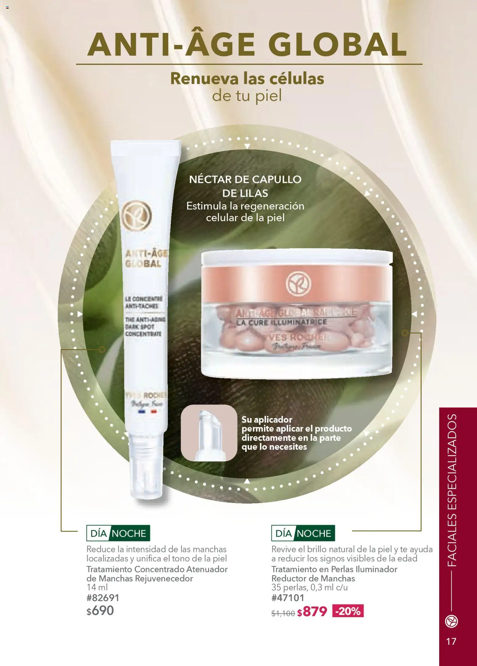 Nuevas ofertas de Yves Rocher válidas en toda la República Mexicana desde el 20.01.2026. ¡Encuentra las mejores ofertas en Yves Rocher campaña 2 2026! | Página: 19 | Productos: Iluminador, Atenuador, Brillo, Té