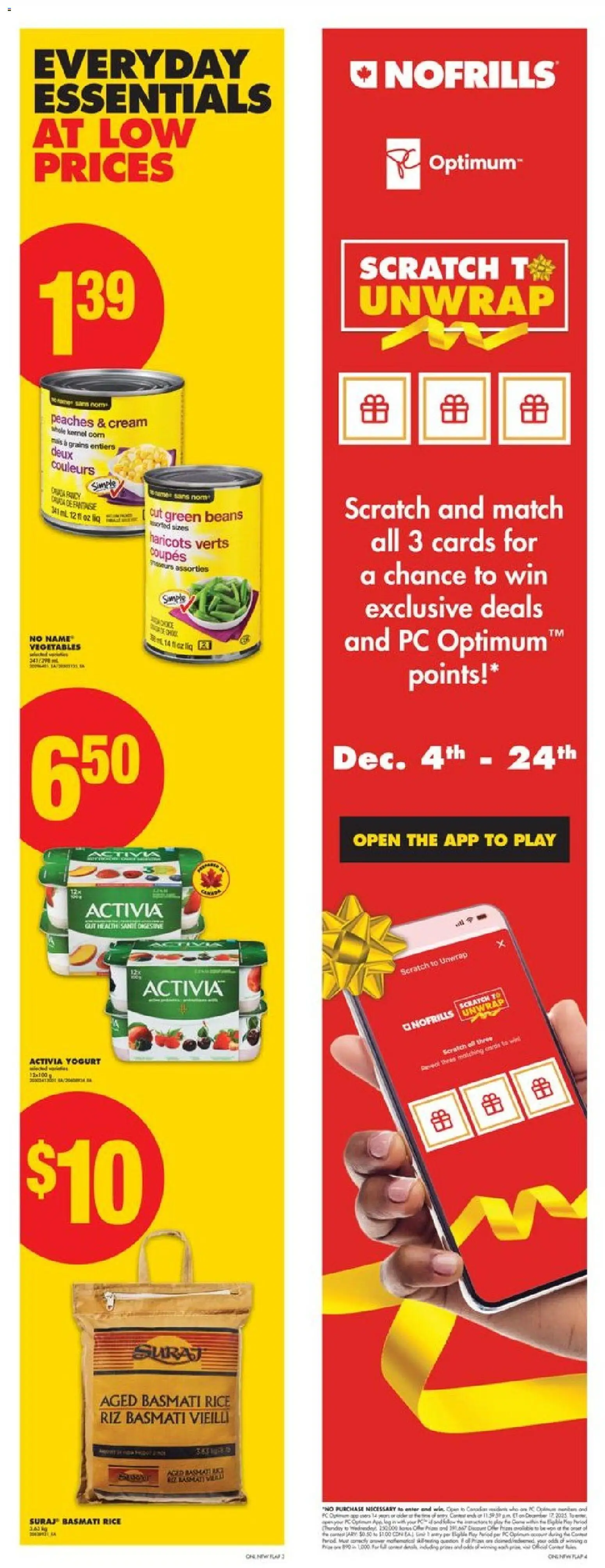 No Frills flyer valid from 04.12.2025 | Page: 10