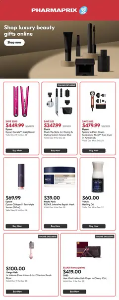 Preview of Pharmaprix flyer / circulaire from shop Pharmaprix valid from 19.12.2025